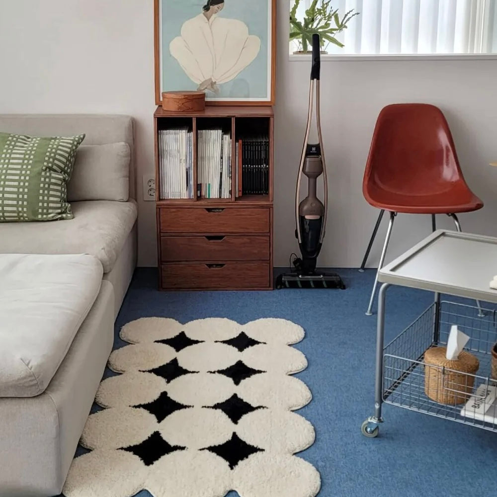 Modern panel Rug