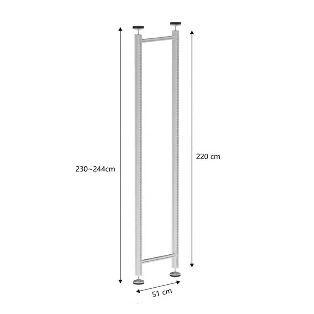 【STAINLESS】System shelf -スタンドタイプ/片面POST-