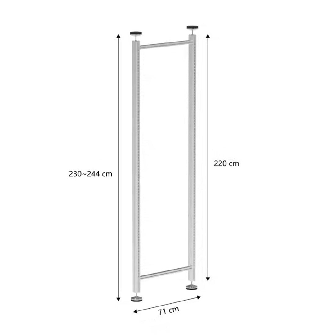 【STAINLESS】System shelf -スタンドタイプ/片面POST-
