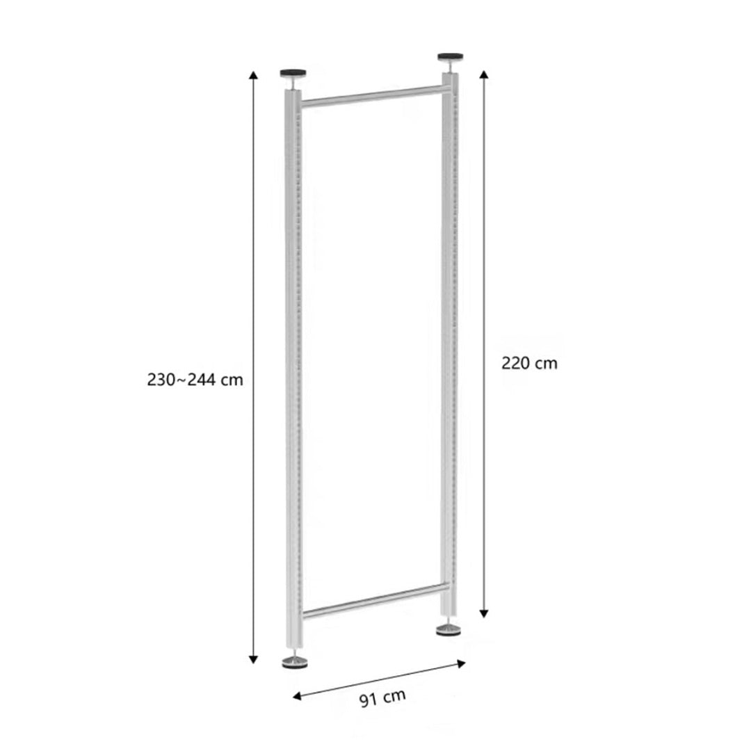 【STAINLESS】System shelf -スタンドタイプ/片面POST-