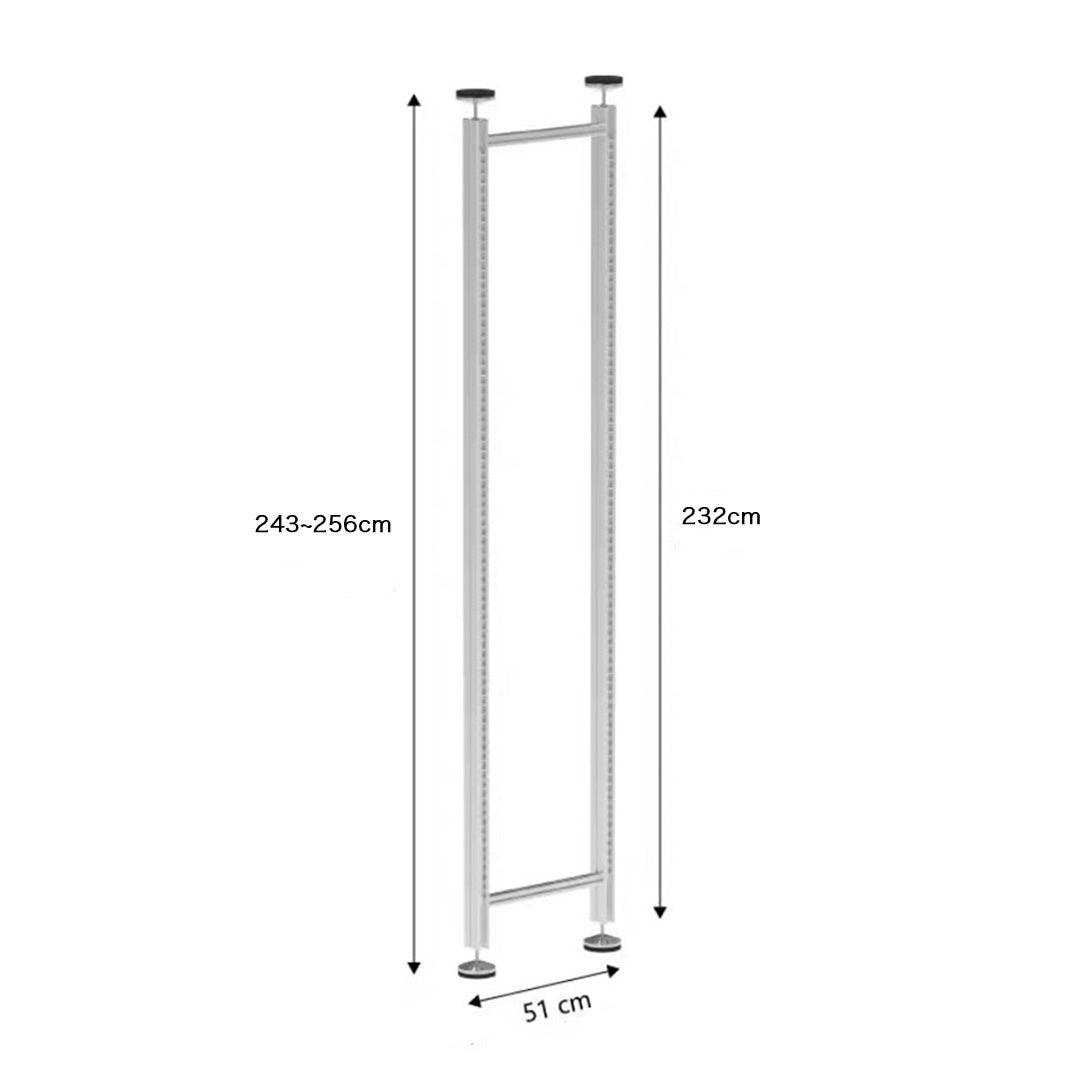 【STAINLESS】System shelf -スタンドタイプ/片面POST-