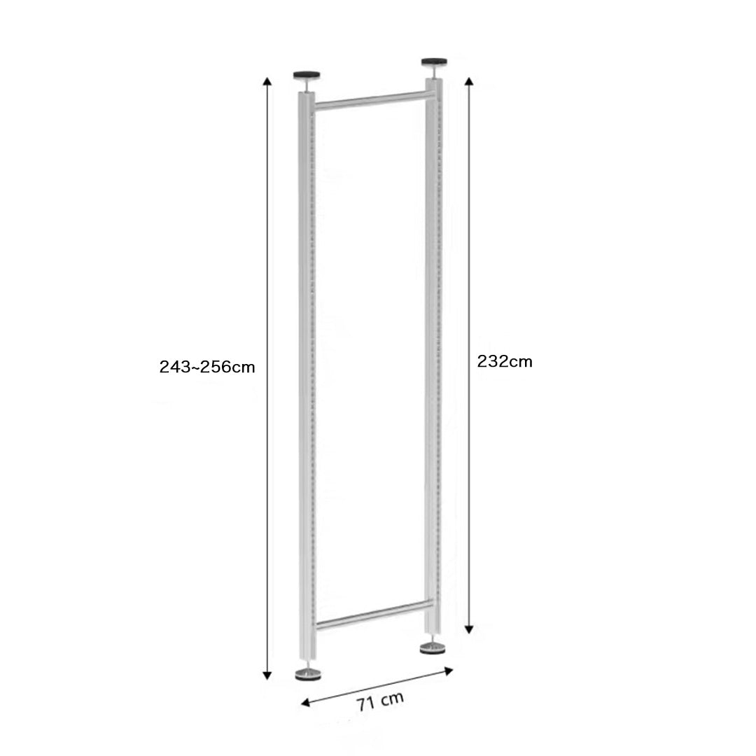 【STAINLESS】System shelf -スタンドタイプ/片面POST-