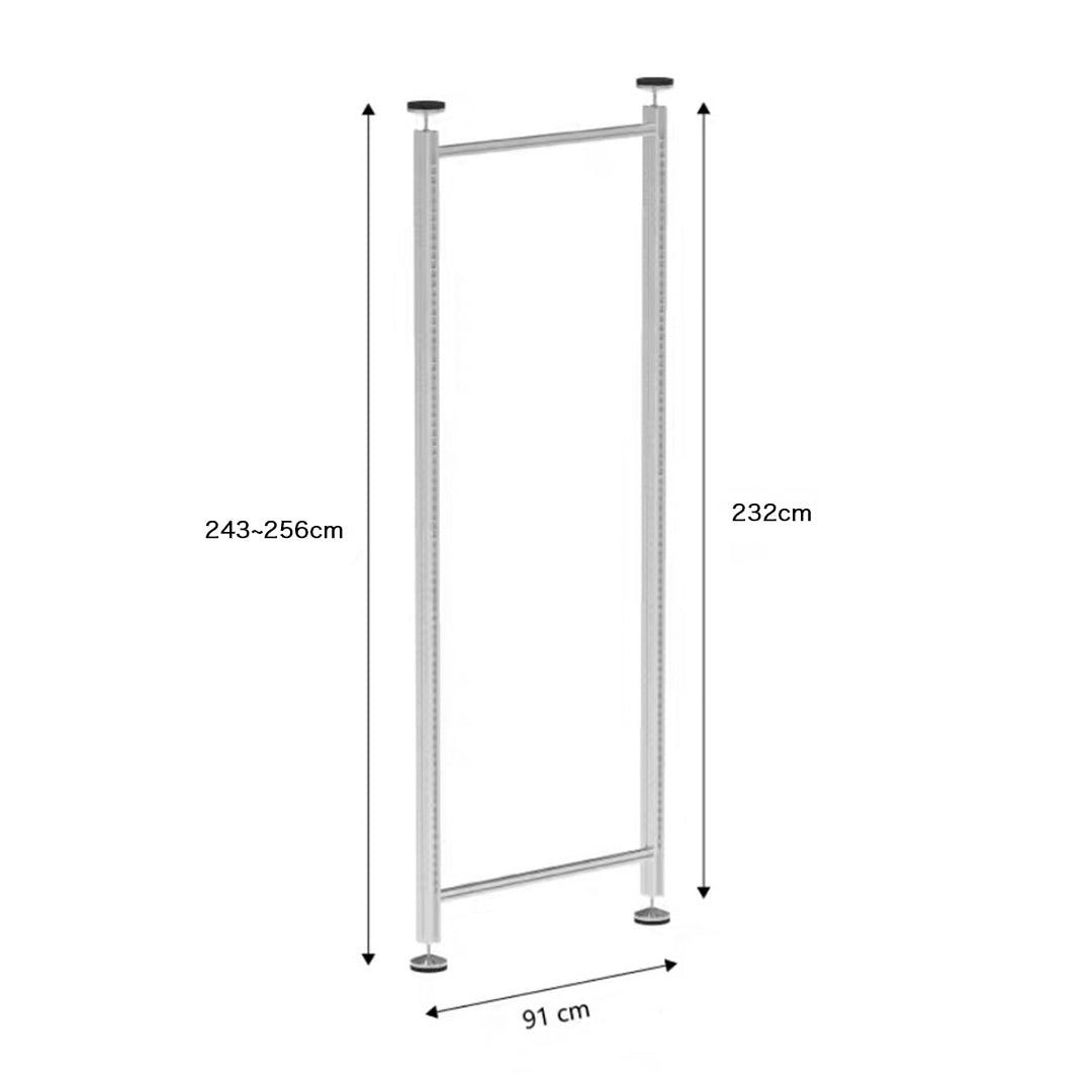 【STAINLESS】System shelf -スタンドタイプ/片面POST-