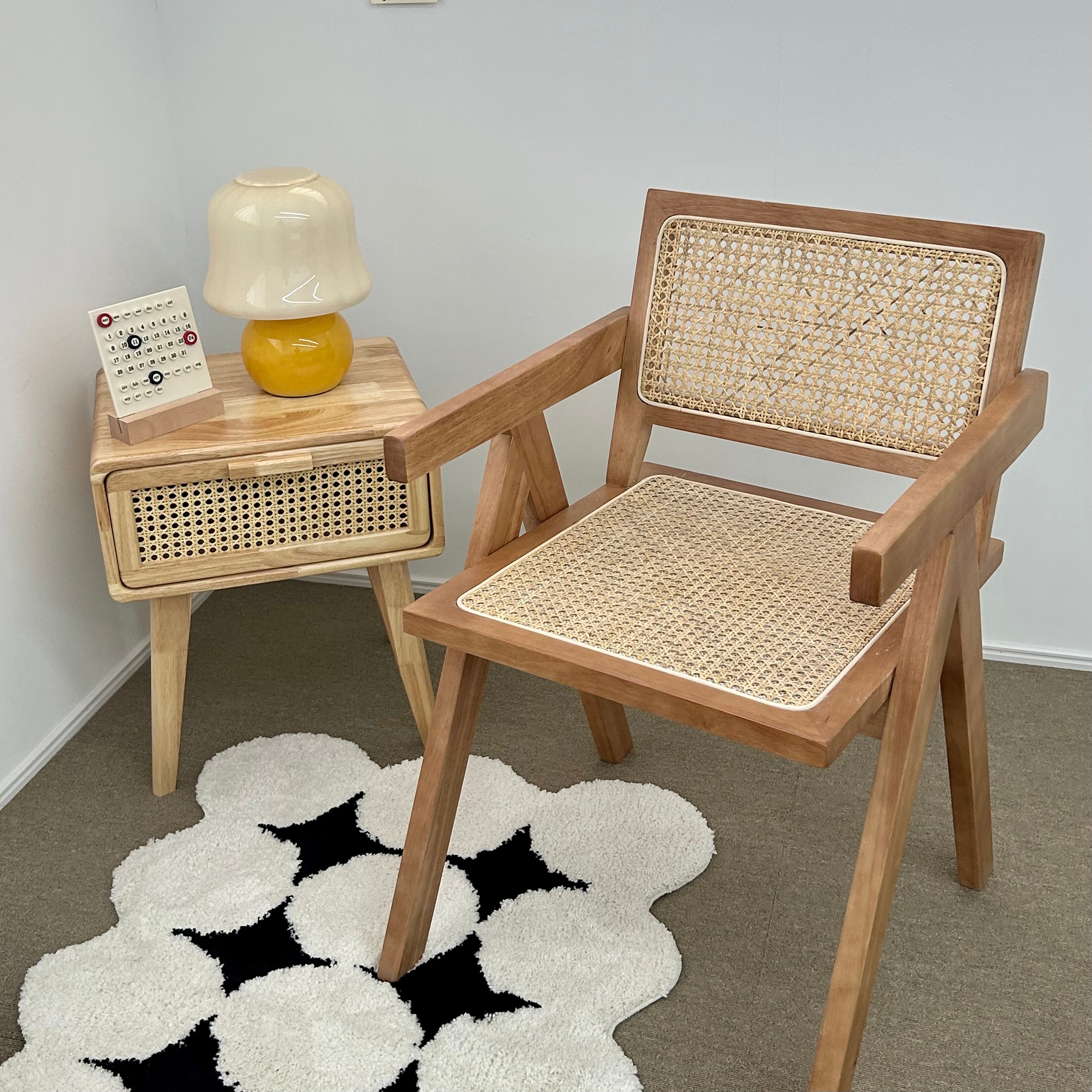 C36 Rattan Wood Chair
