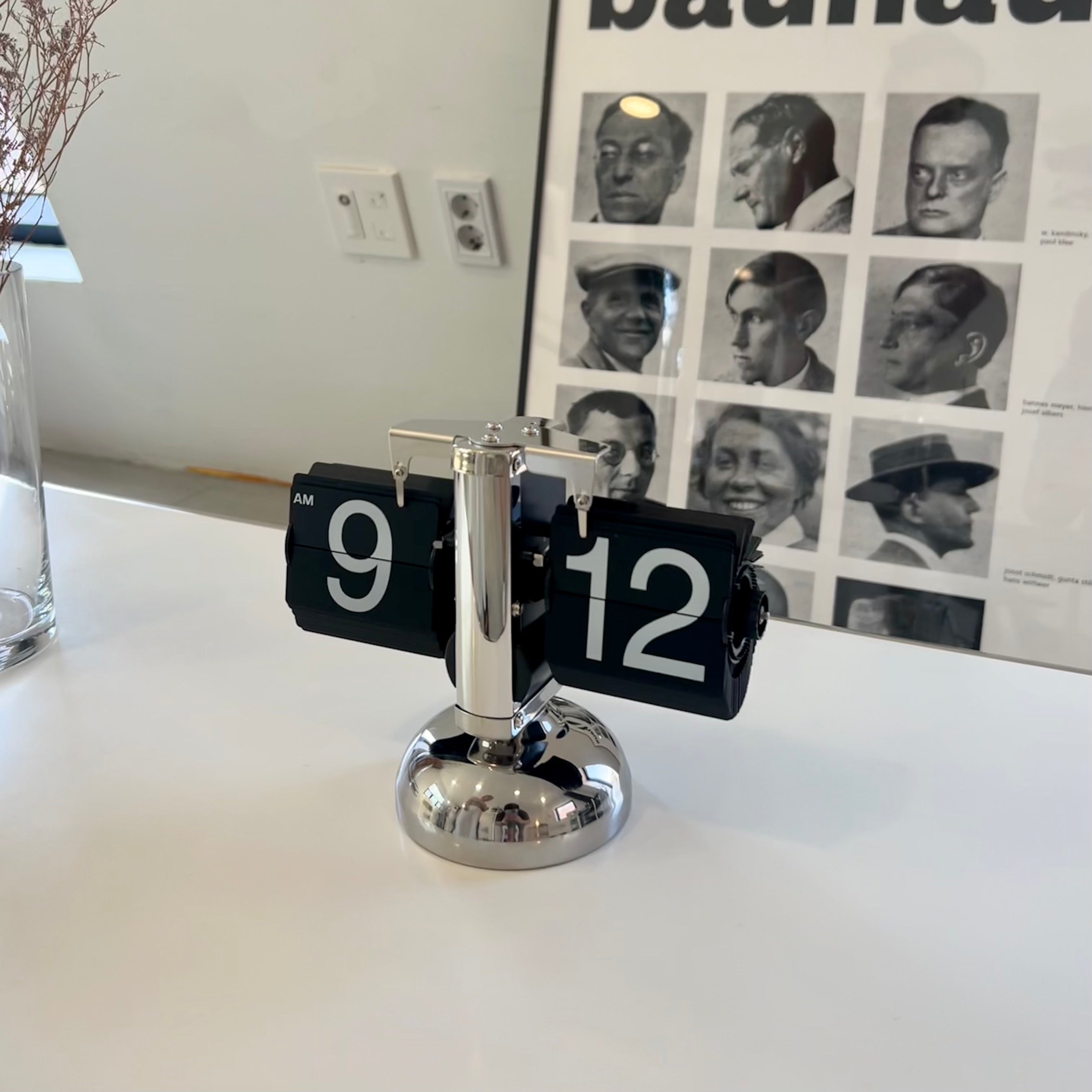 Panel clock