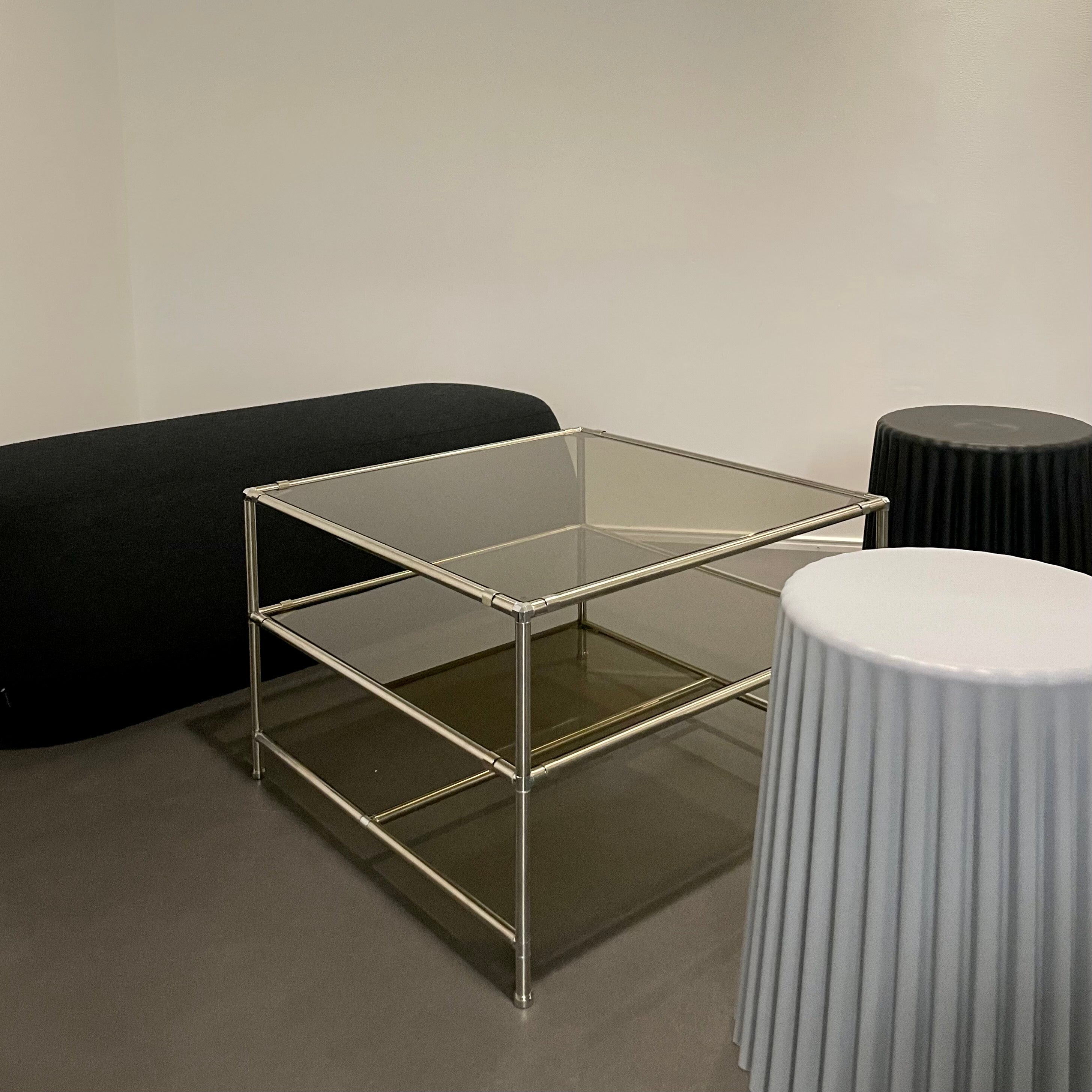 Wool bench sofa