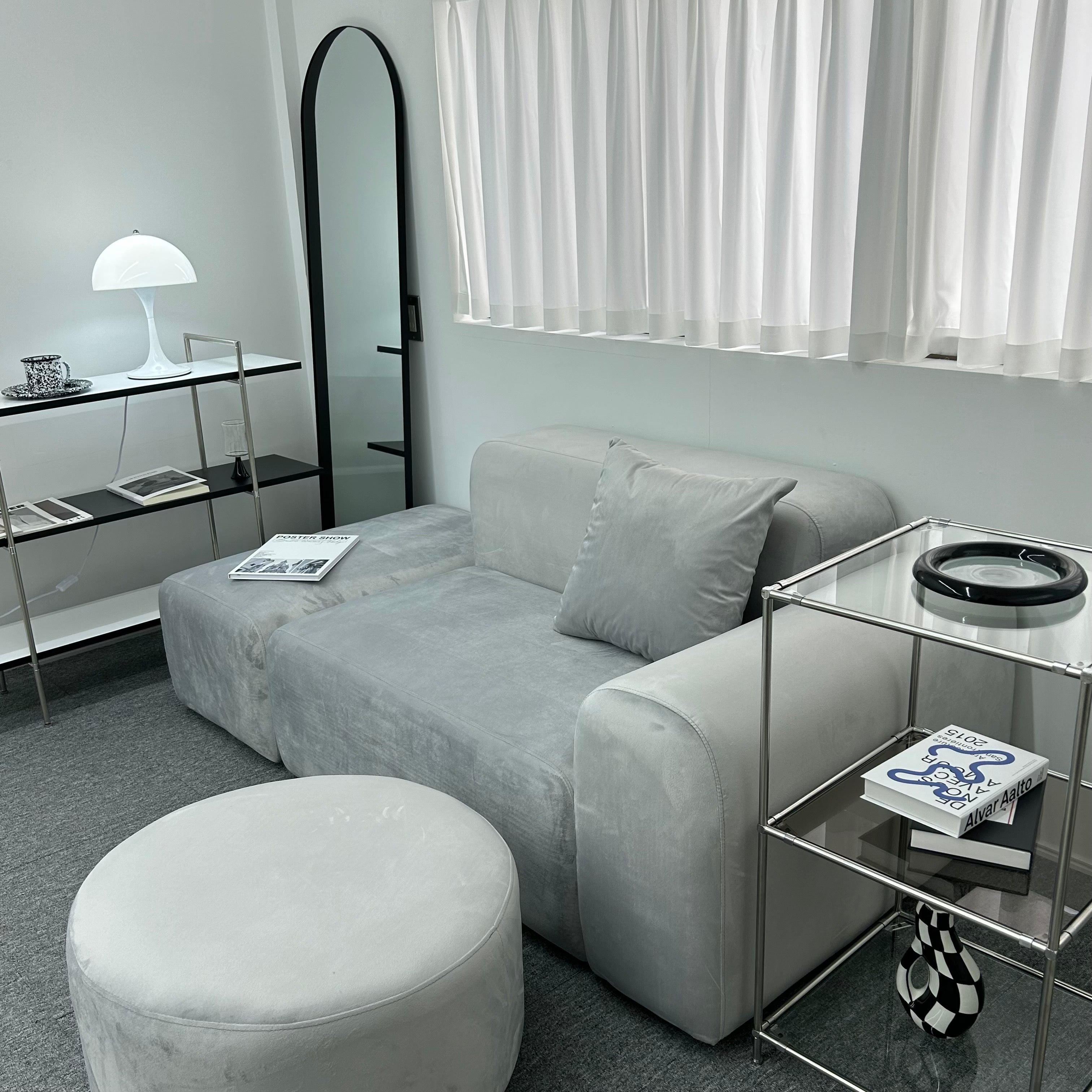 Pebble sofa -gray-