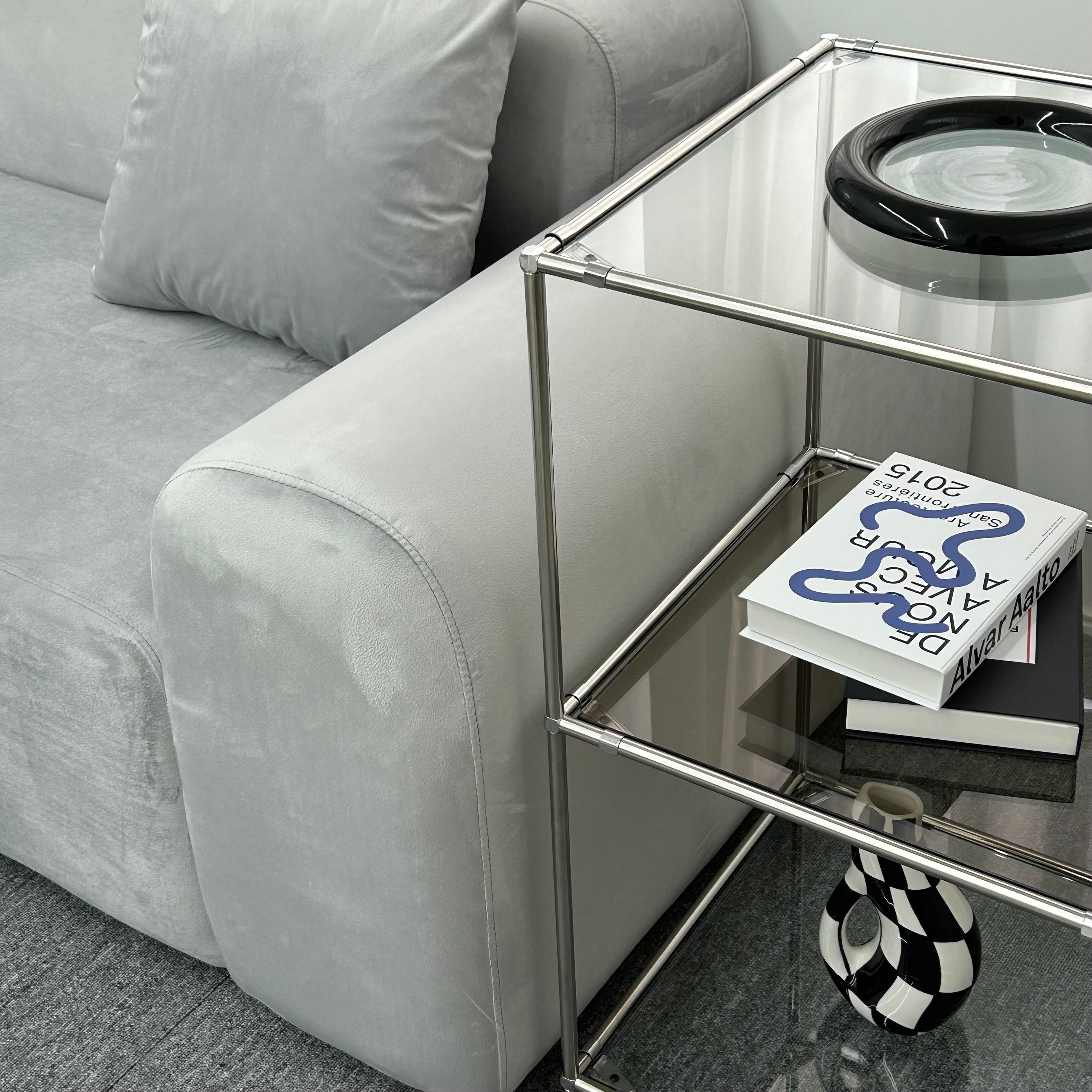 Pebble sofa -gray-