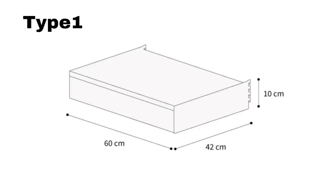 【STEEL】System shelf -ドロワーラック-
