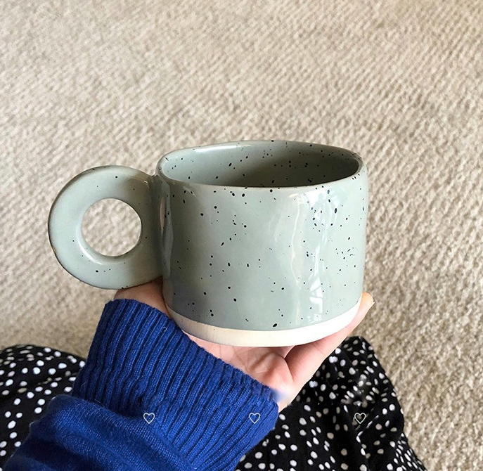Ring handle cup