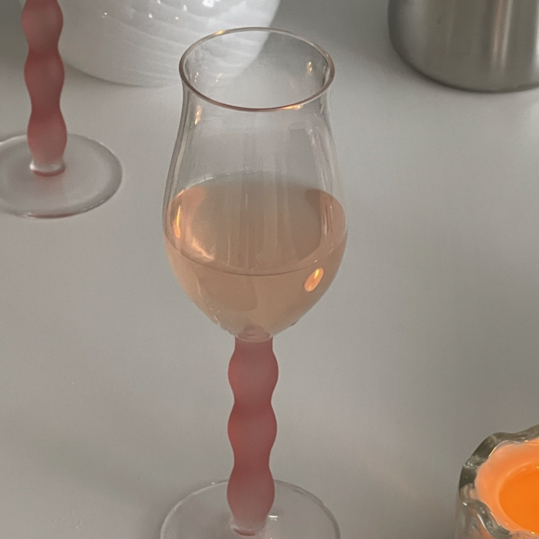 Candle stand glass