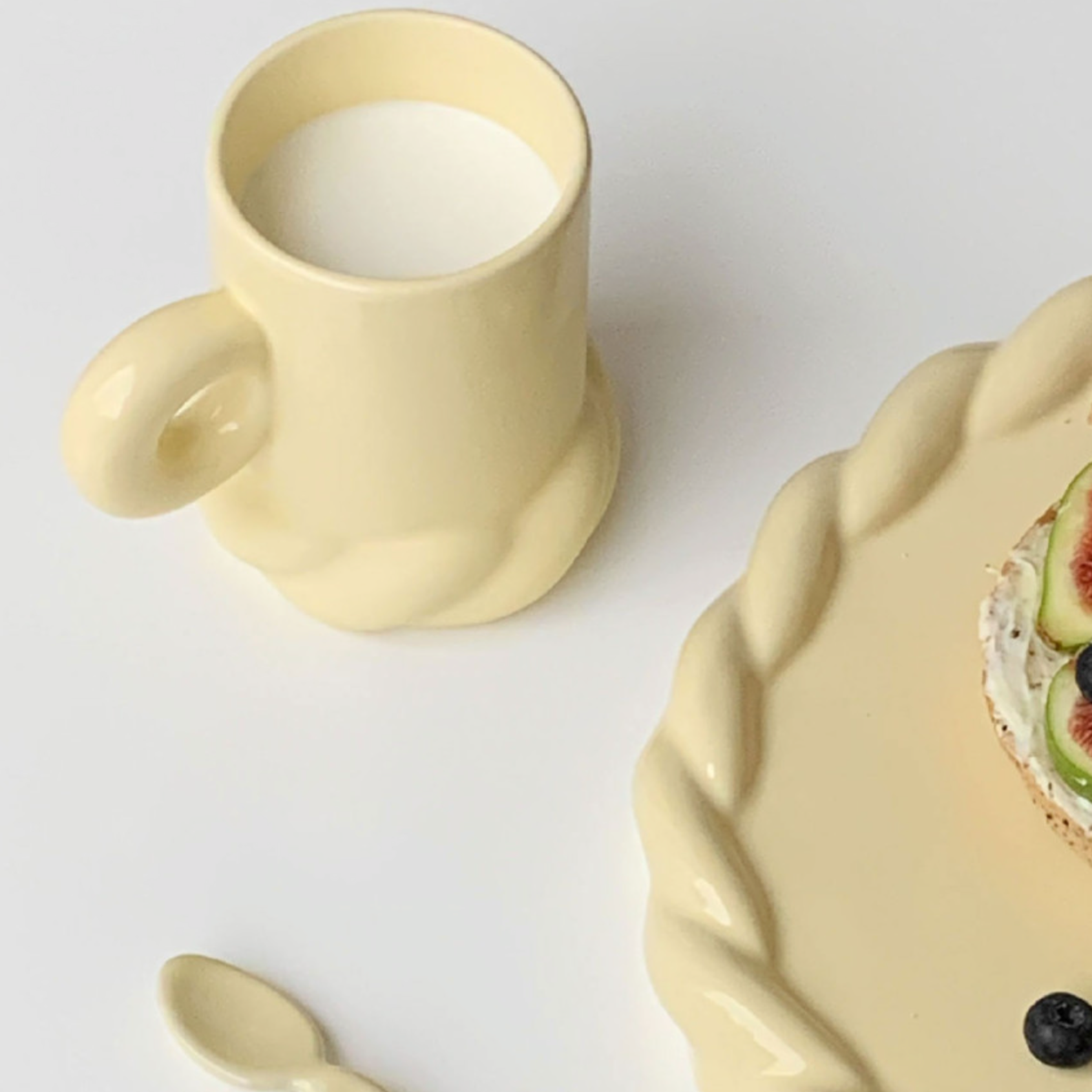 Twist mug・plate