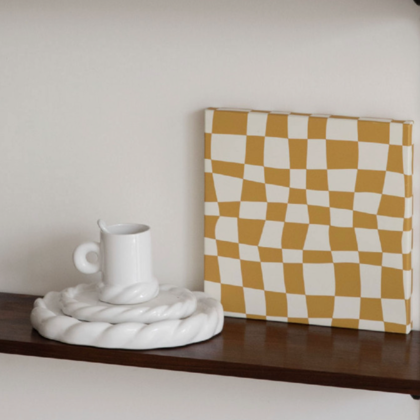 Twist mug・plate
