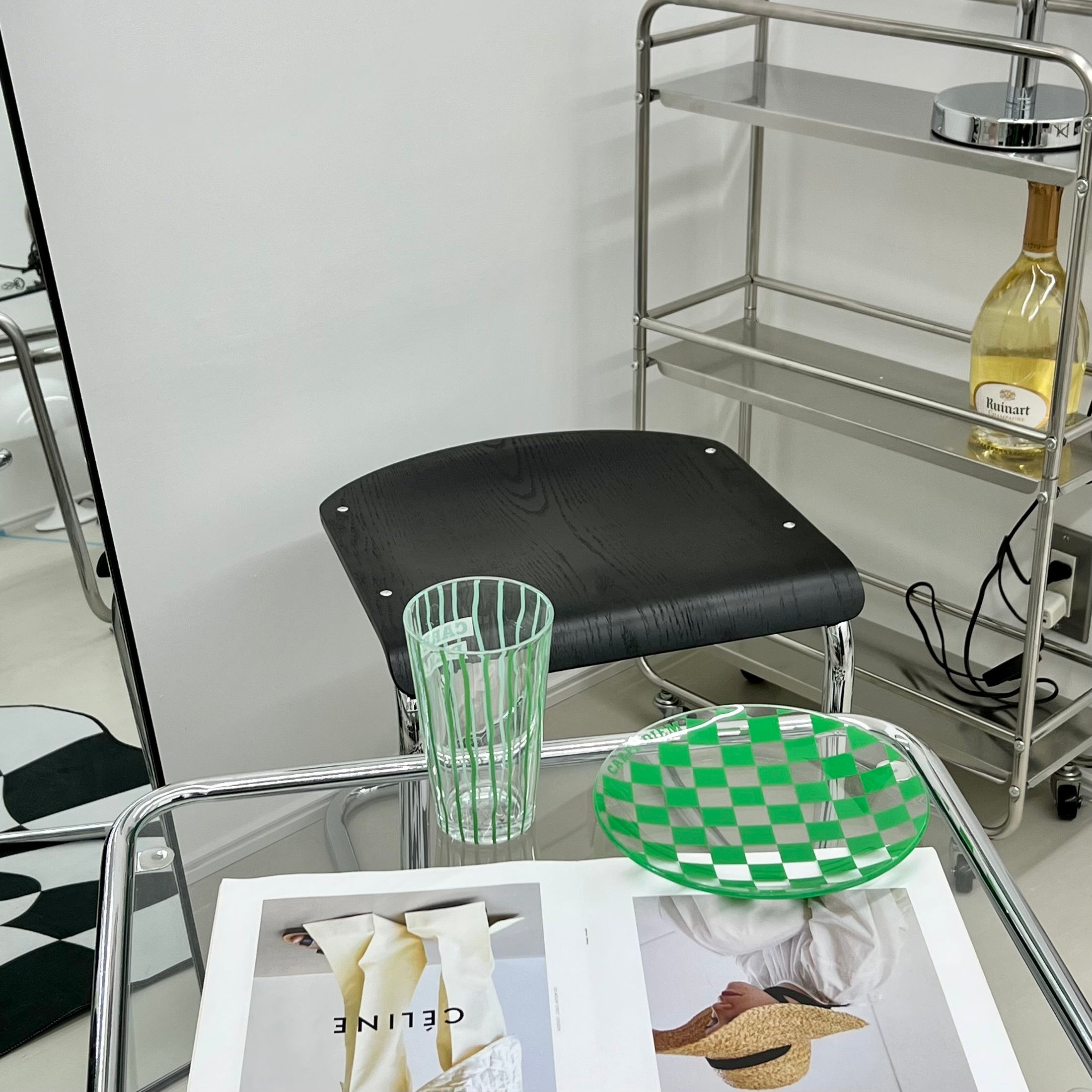 C30 Wood modern stool