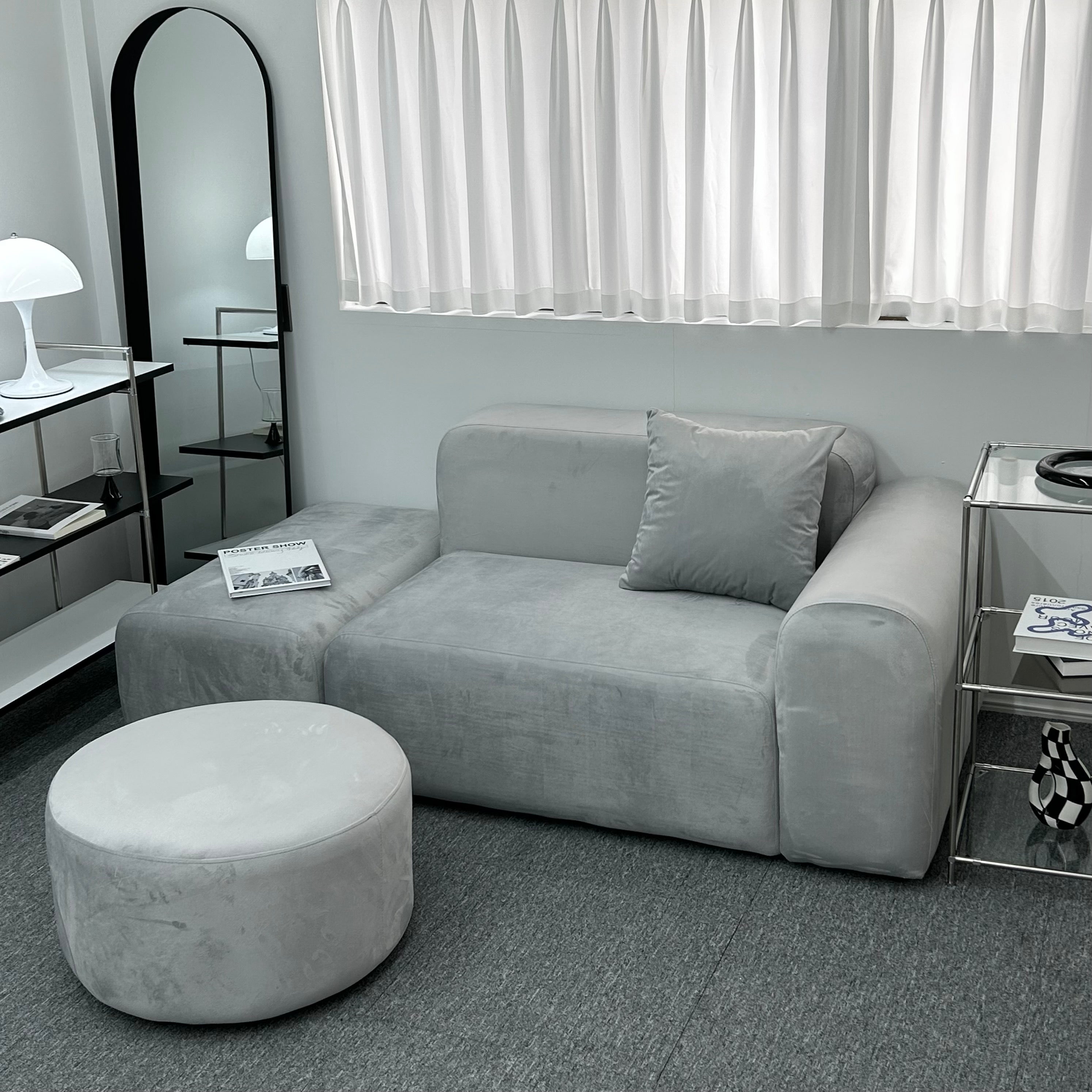 Pebble sofa -gray-