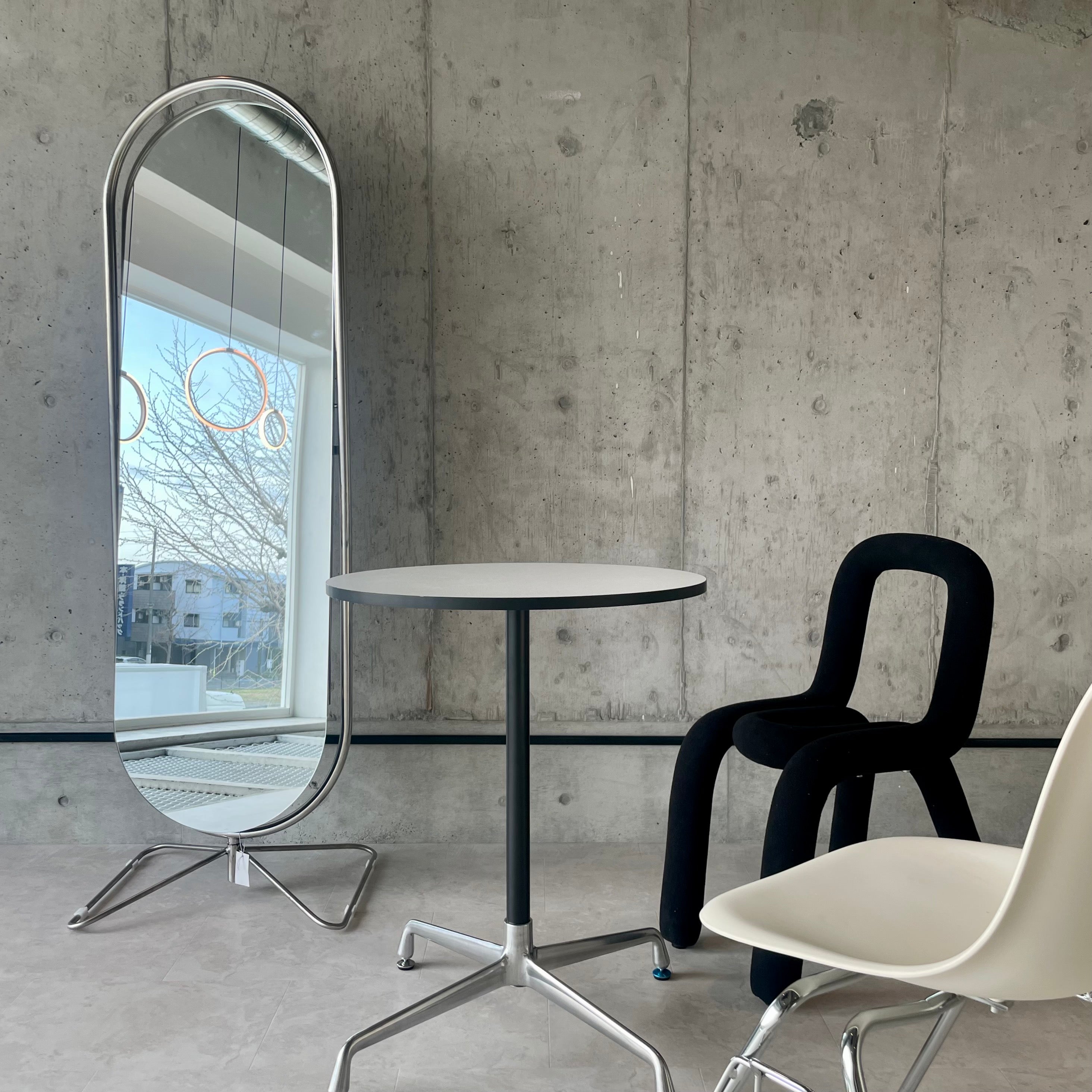 M1 Silver Steel Studio Mirror
