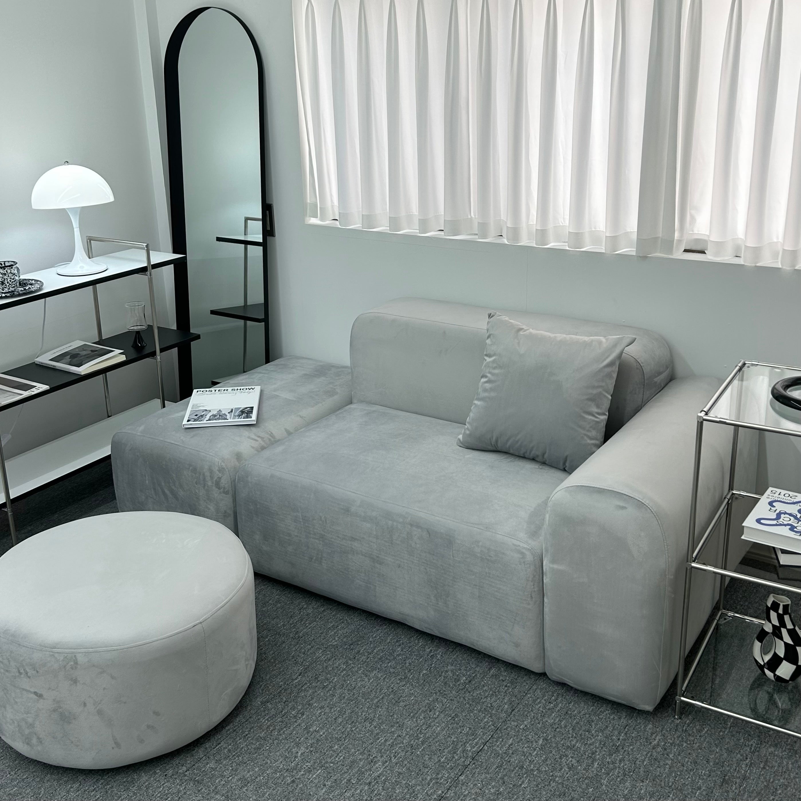 Pebble sofa -gray-