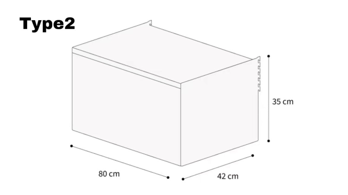 【STEEL】System shelf -ドロワーラック-