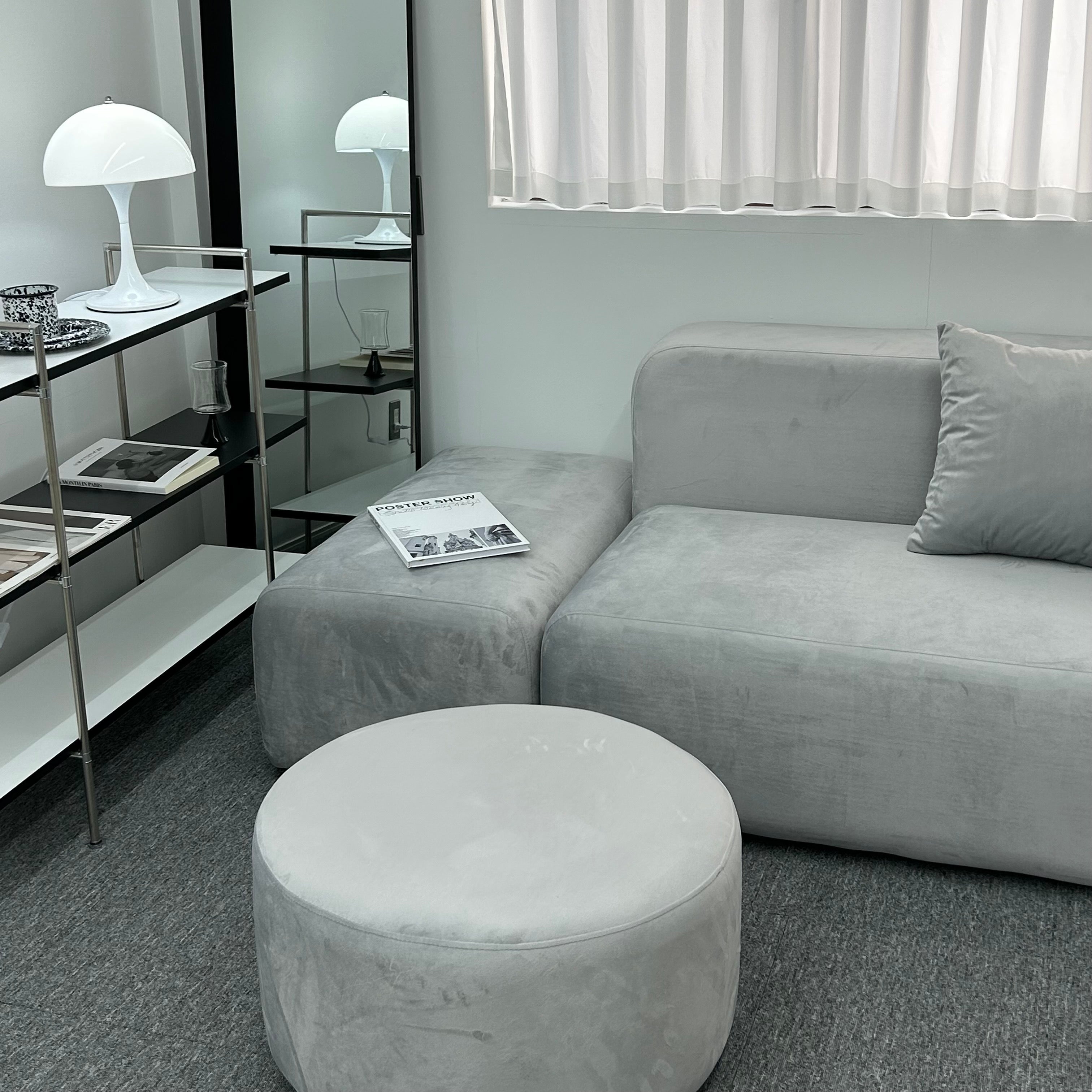 Pebble sofa -gray-