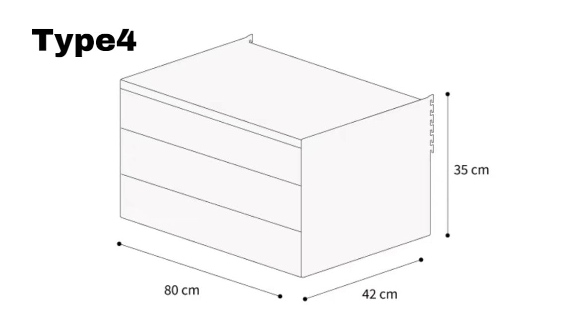 【STEEL】System shelf -ドロワーラック-