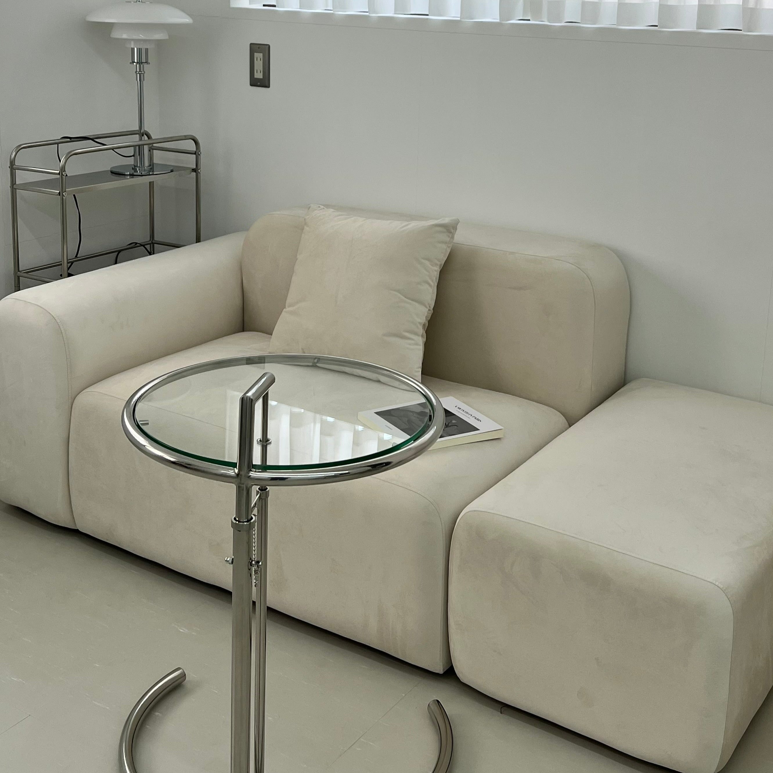 Pebble sofa -ivory-