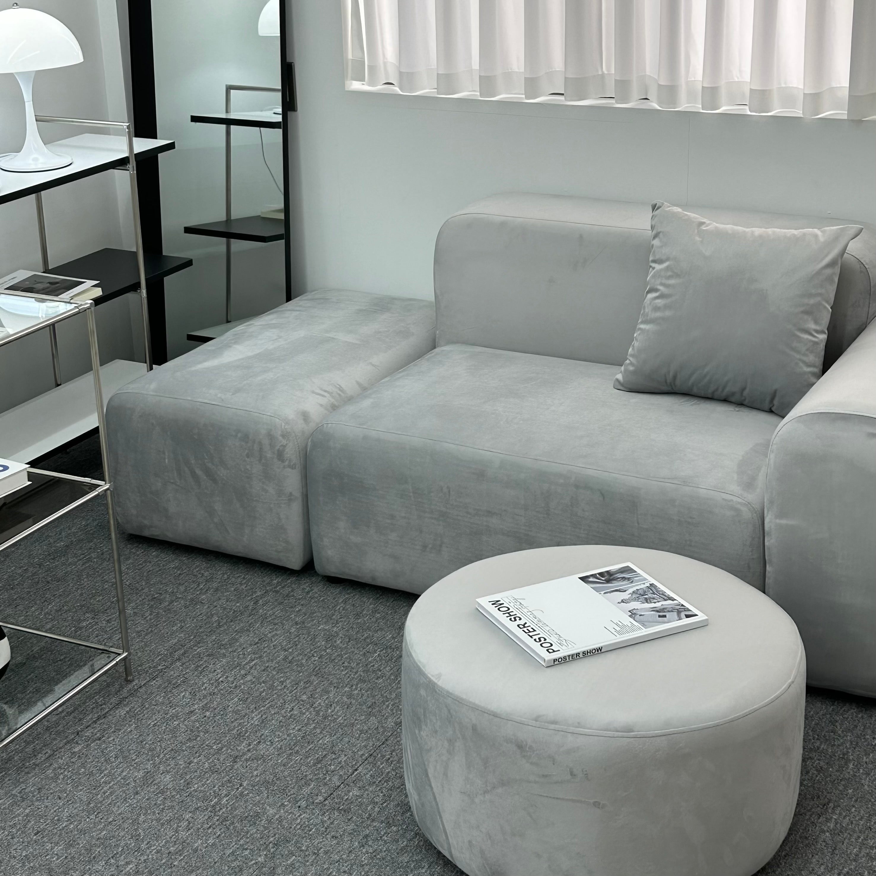 Pebble sofa -gray-