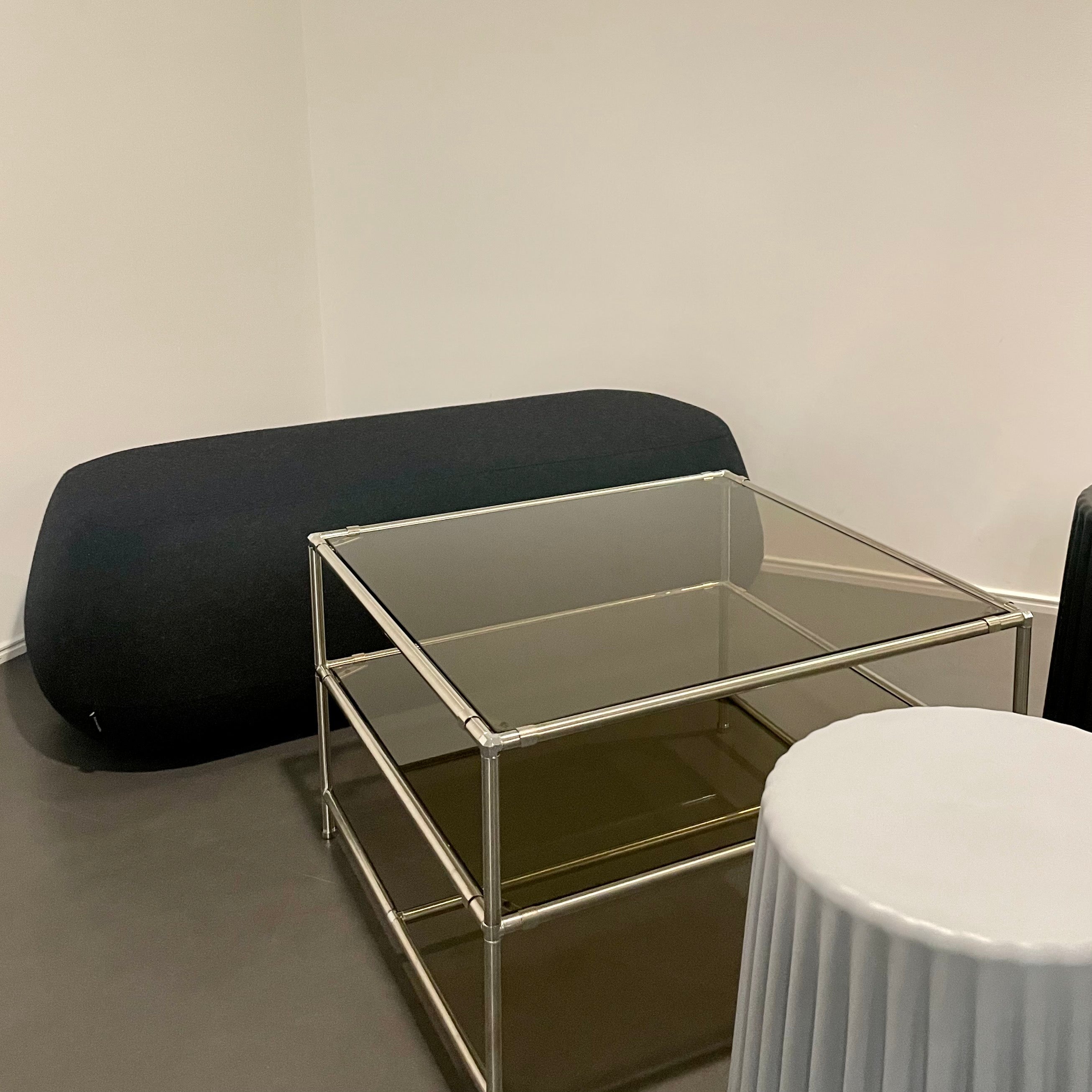 Wool bench sofa