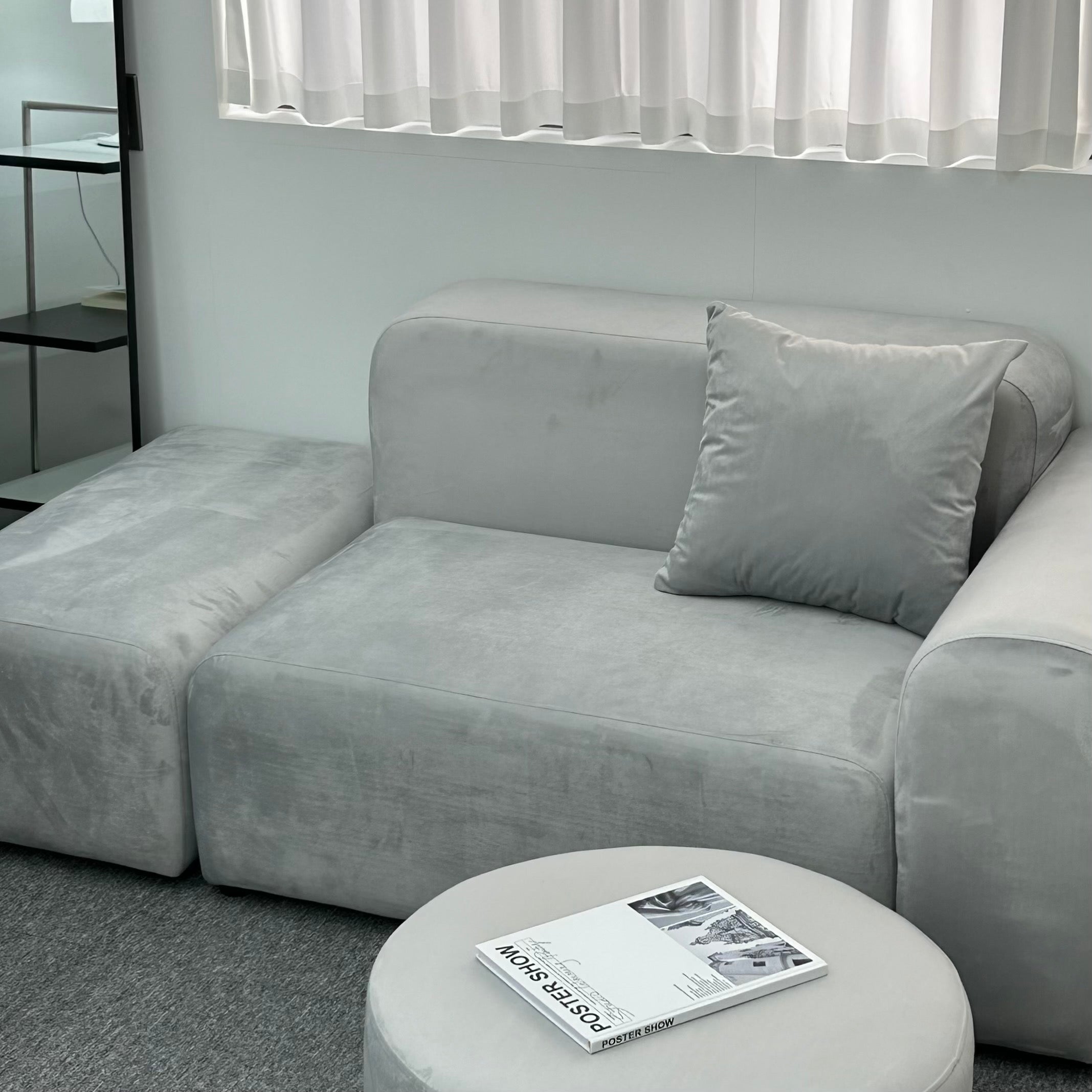 Pebble sofa -gray-
