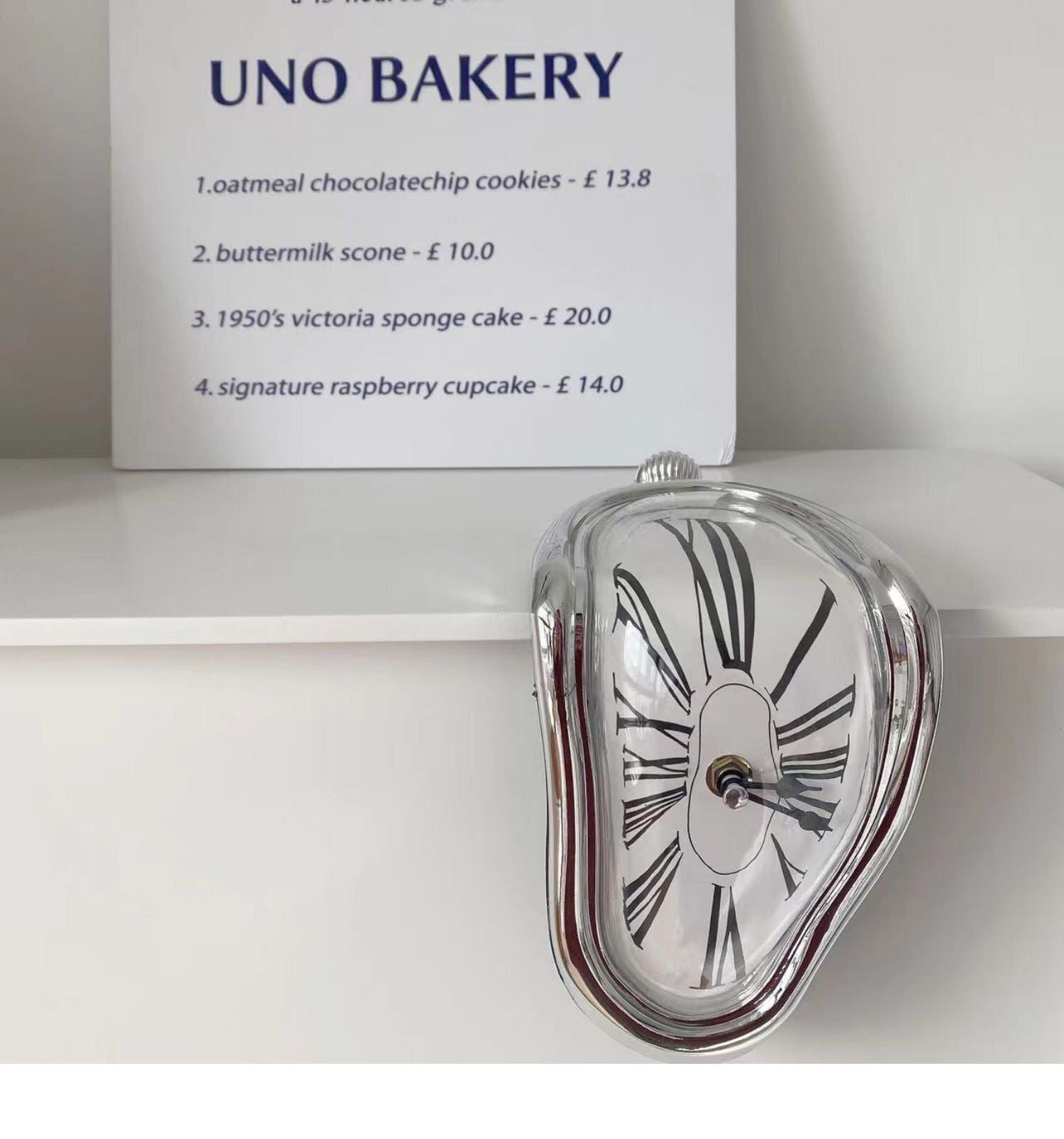 Melting clock