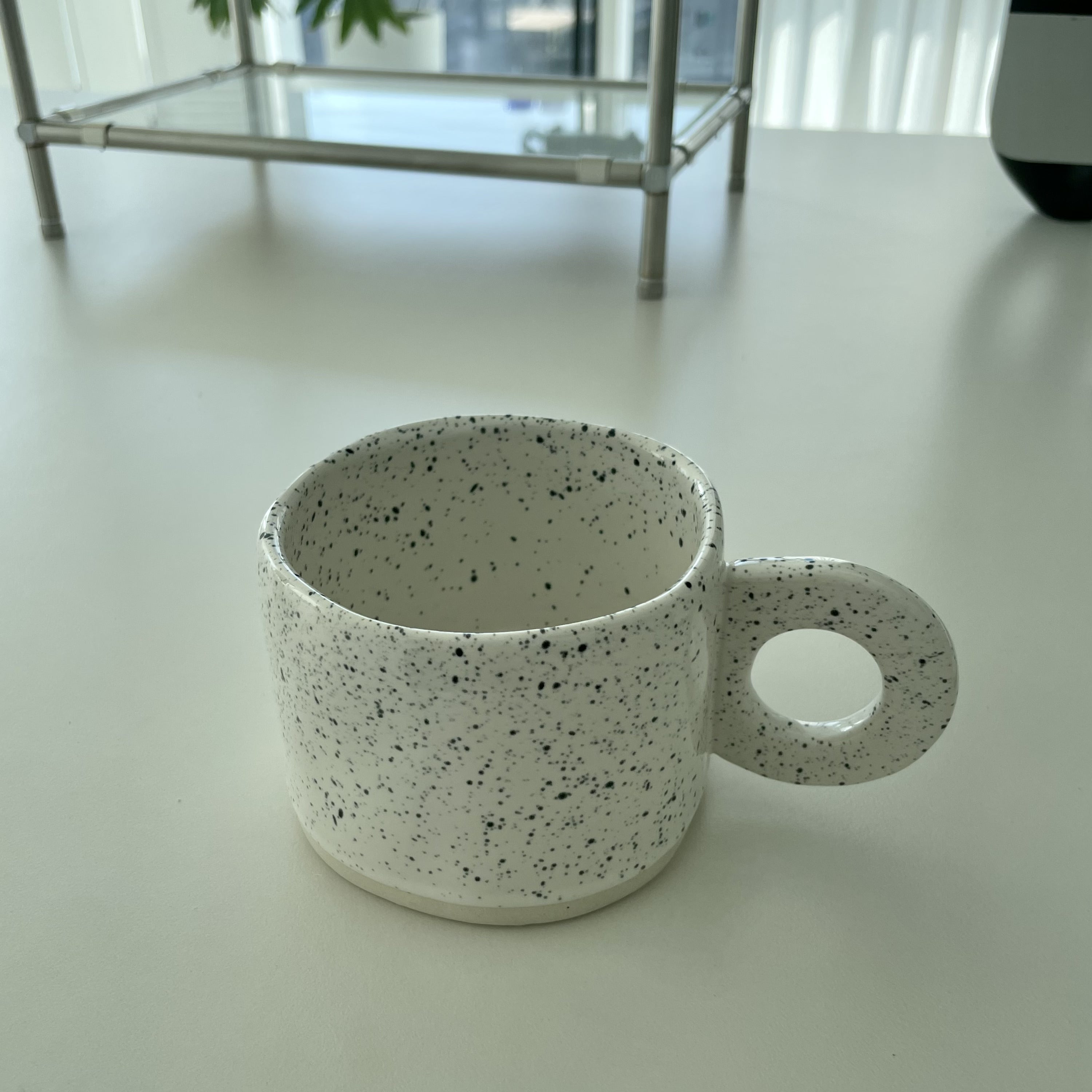 Ring handle cup