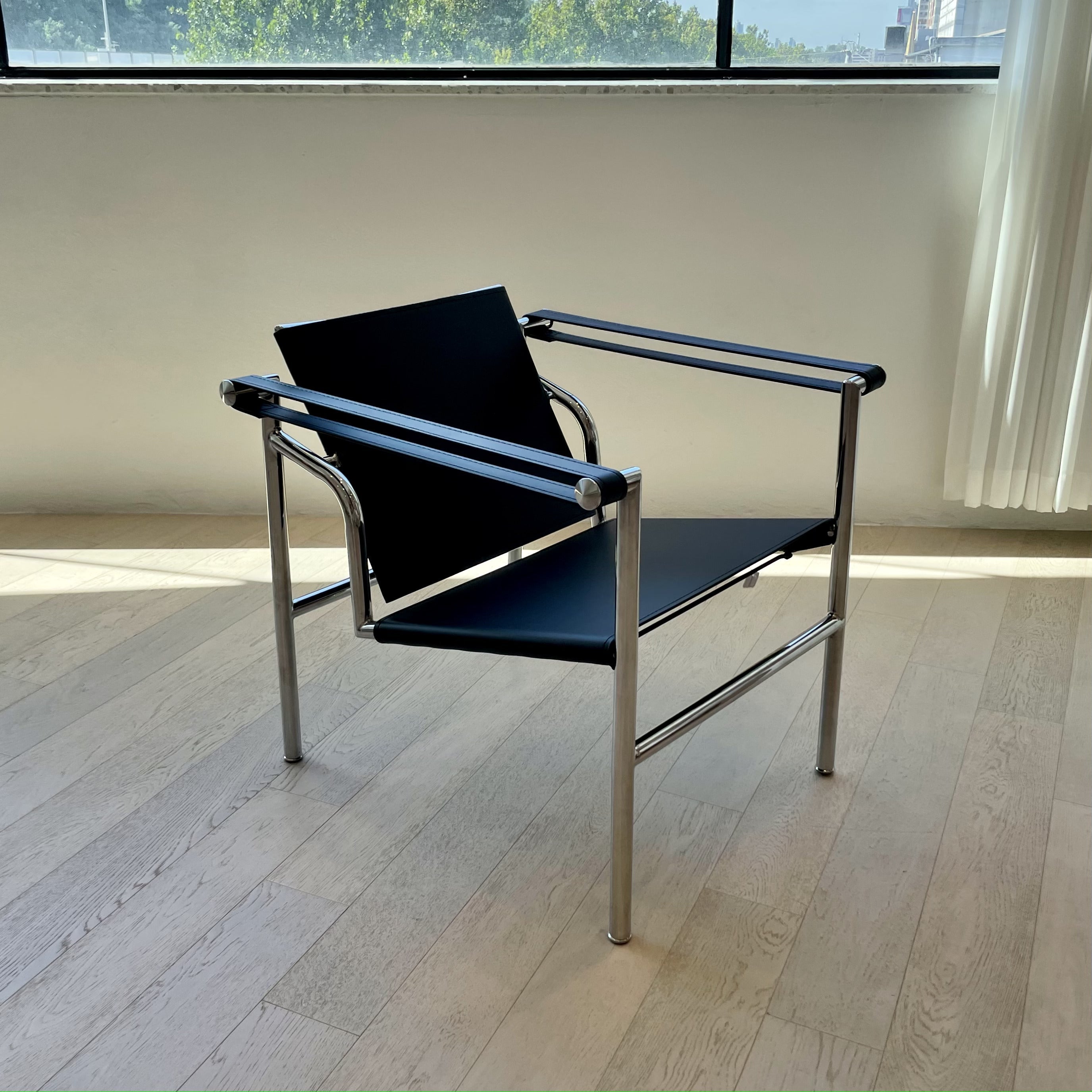 C13 ステンレスラウンジチェア 2color