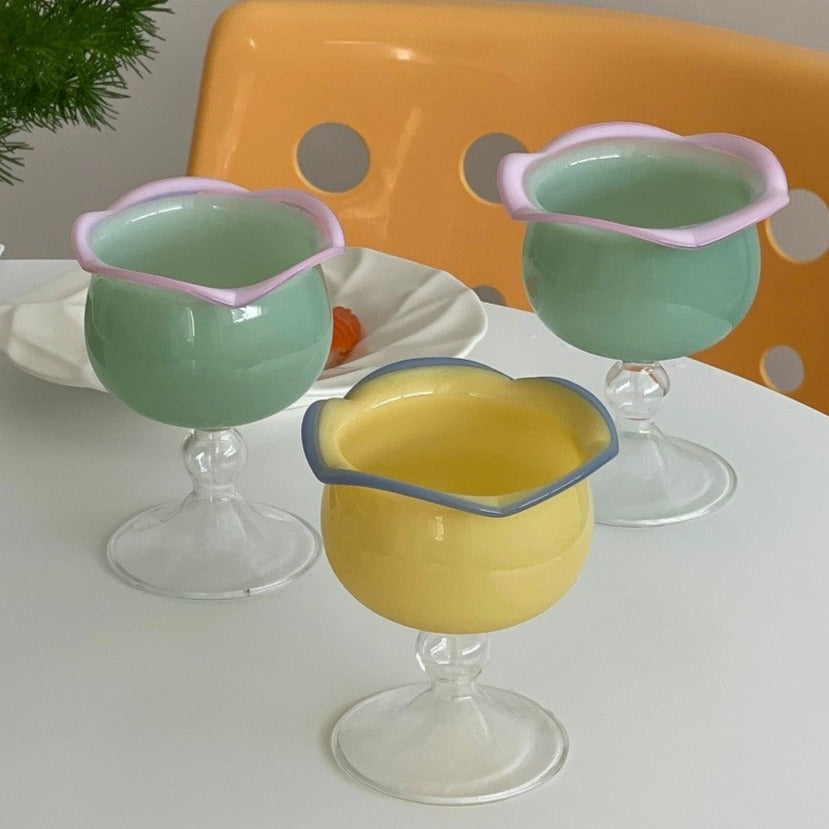 Flower stand glass