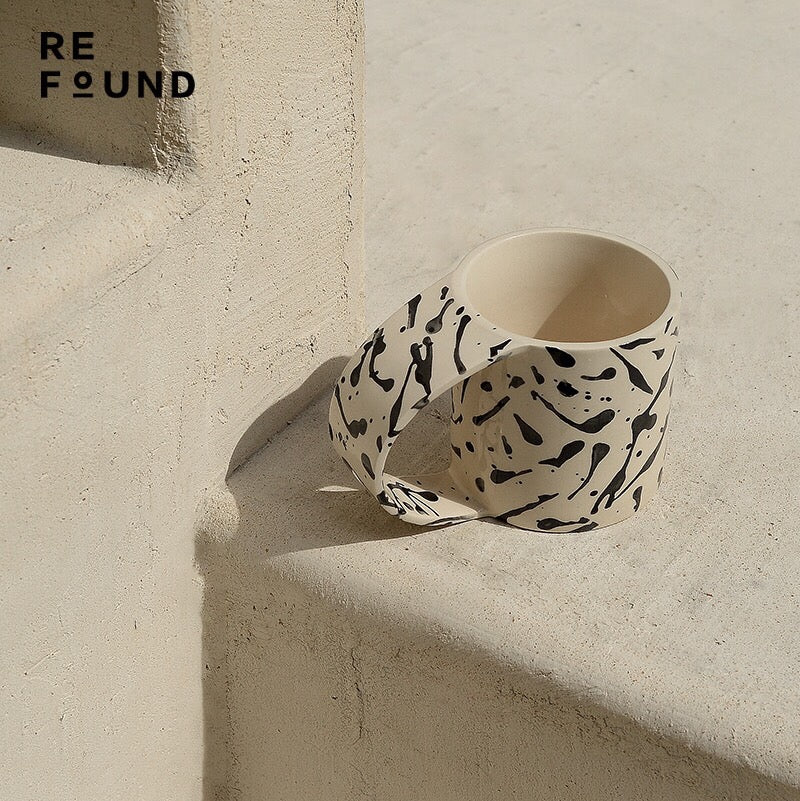 Simple modern mug・plate