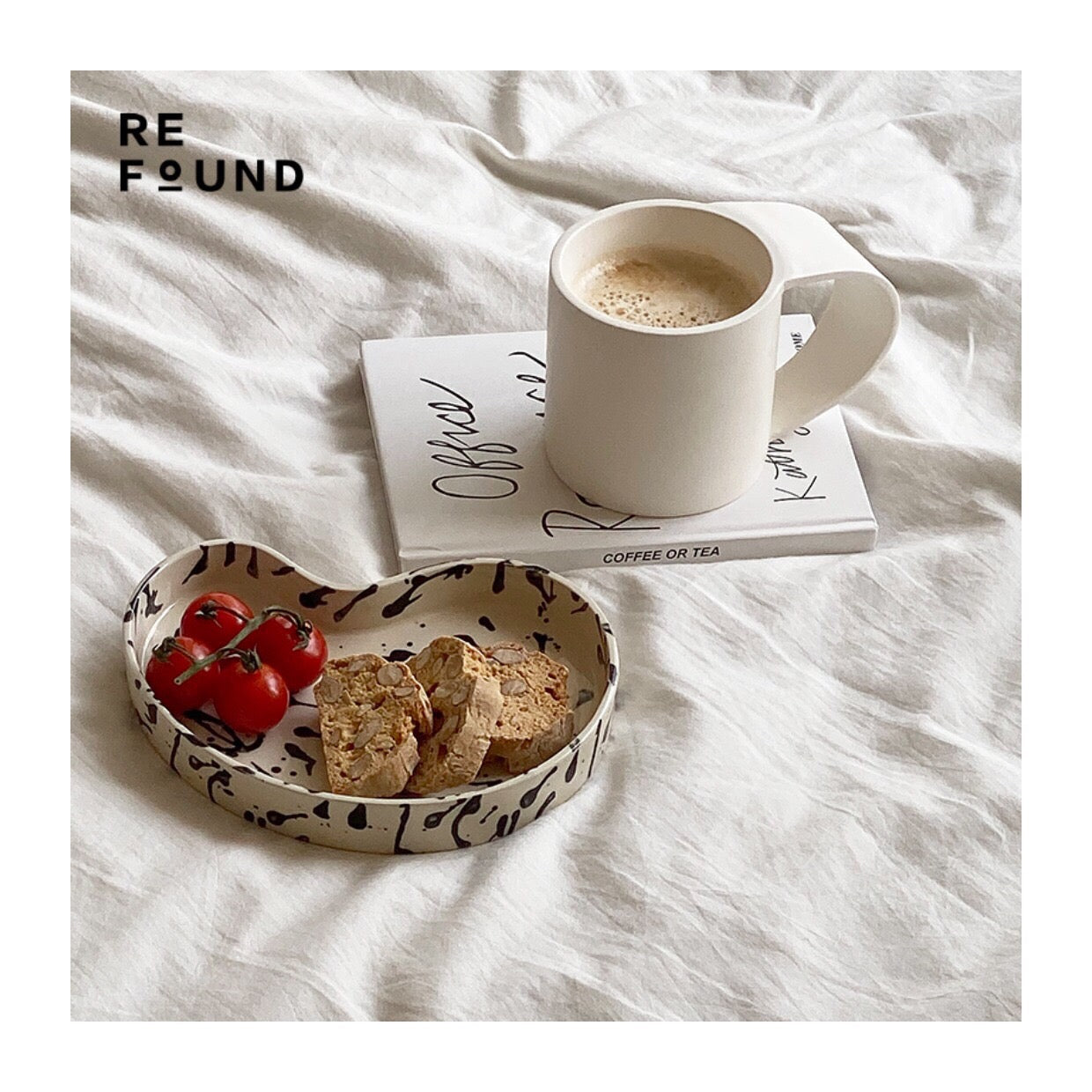 Simple modern mug・plate