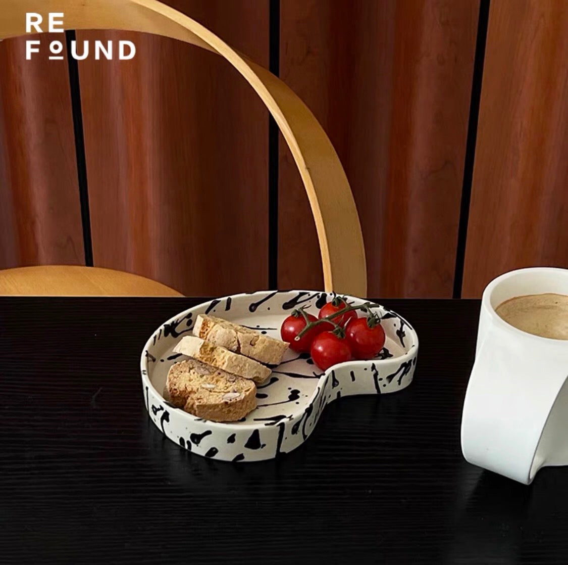 Simple modern mug・plate