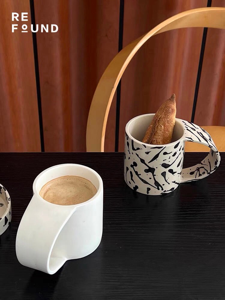Simple modern mug・plate