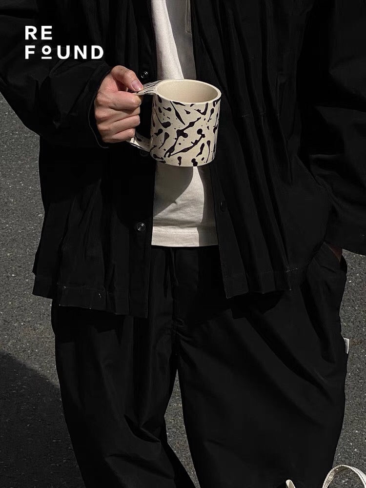 Simple modern mug・plate
