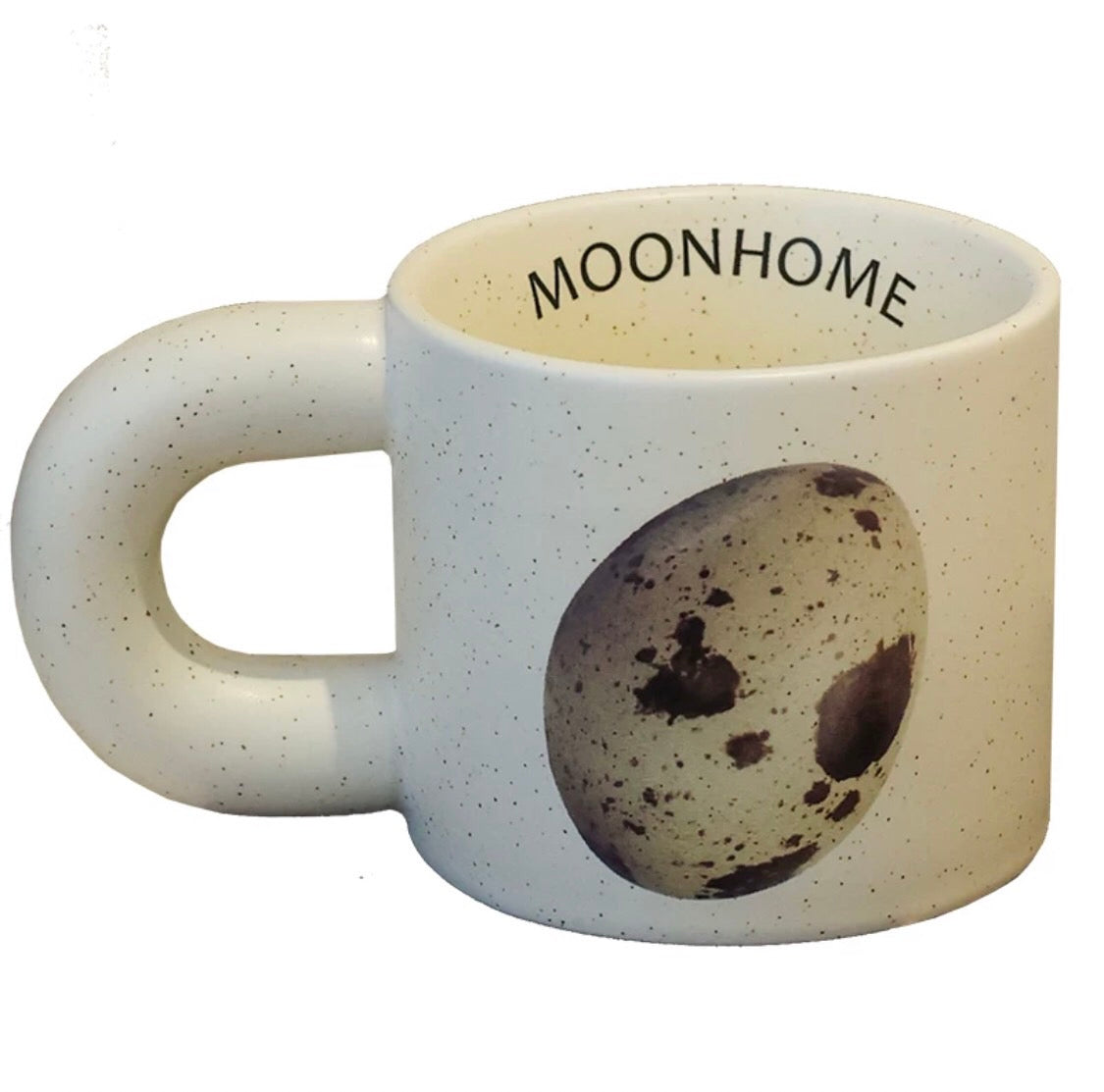 Egg motif mug