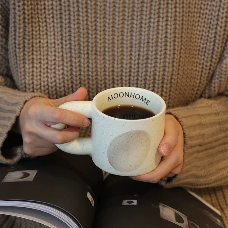 Egg motif mug