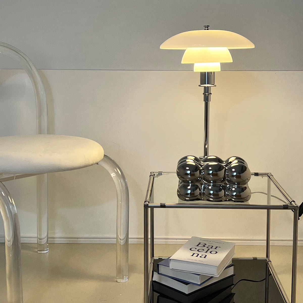 Simple layer lamp