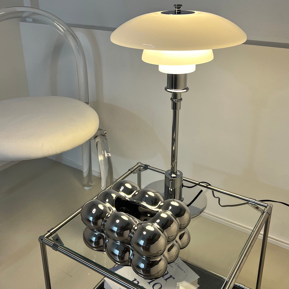 Simple layer lamp