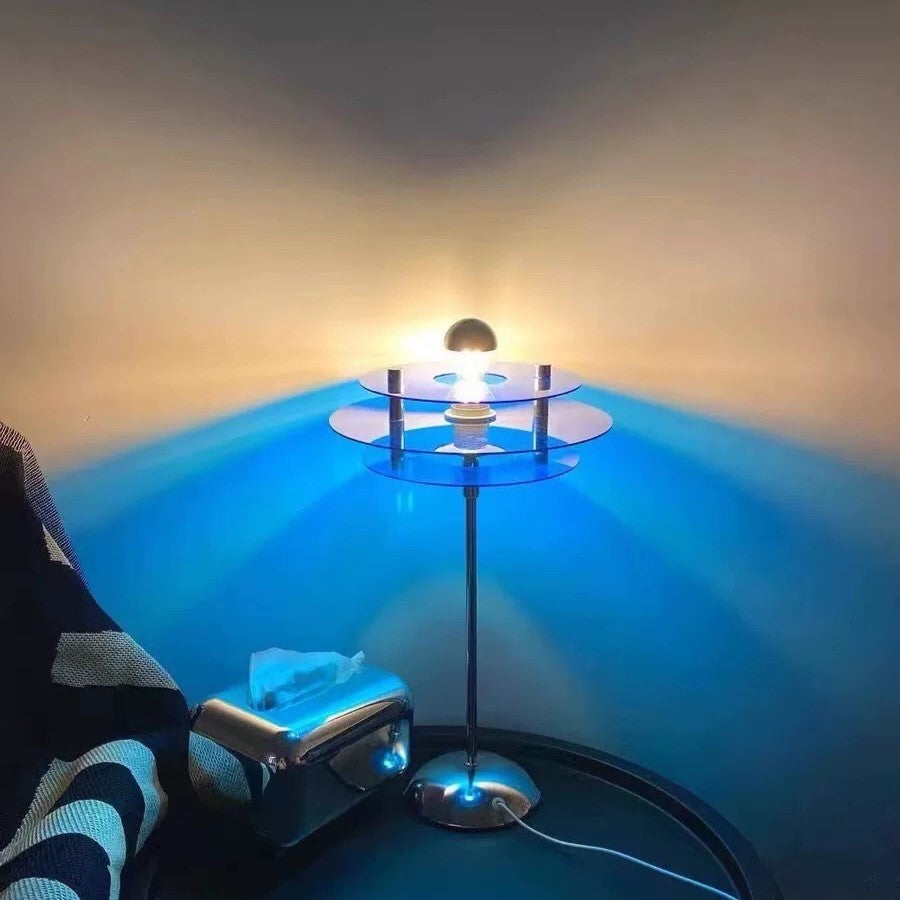 Colorful layer lamp
