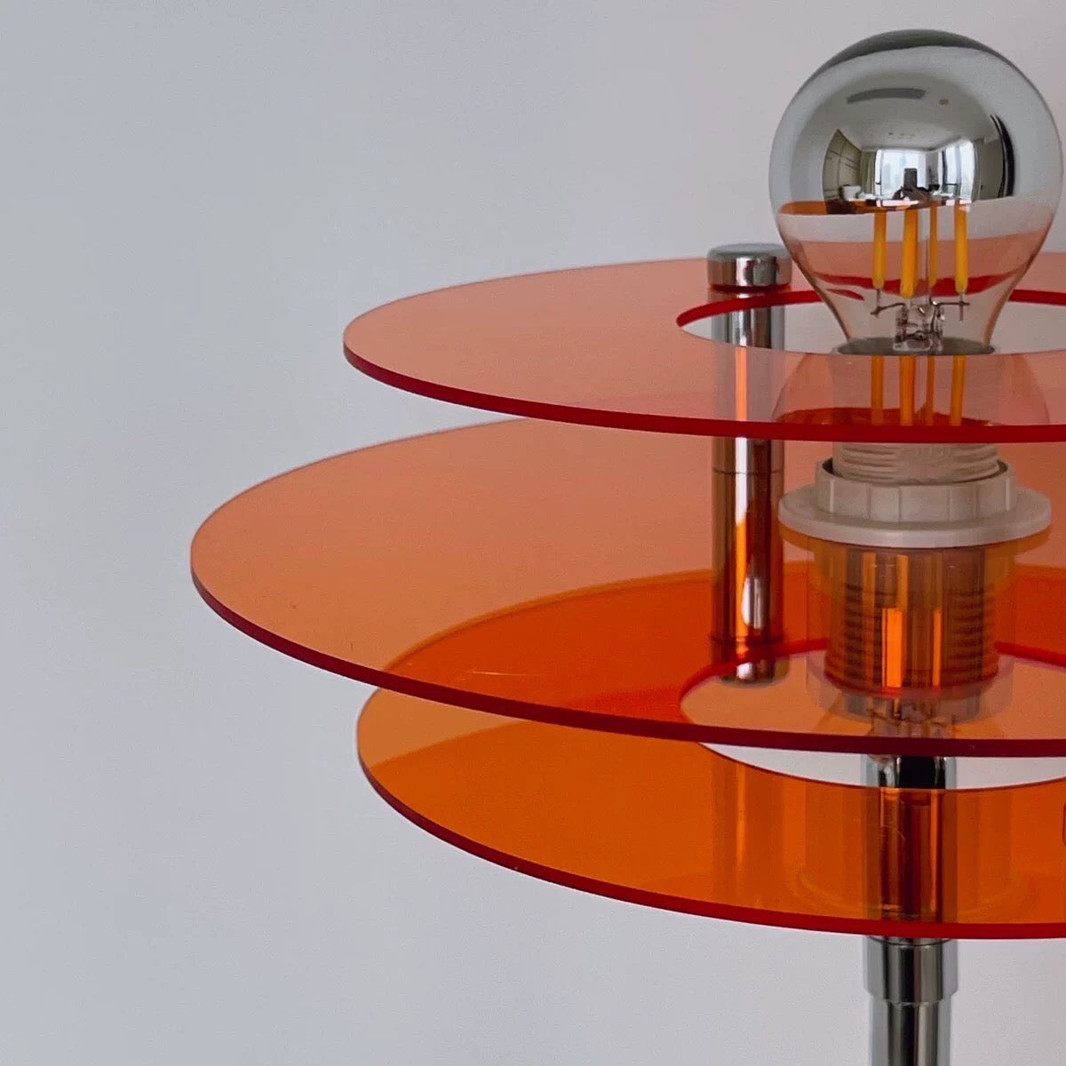 Colorful layer lamp