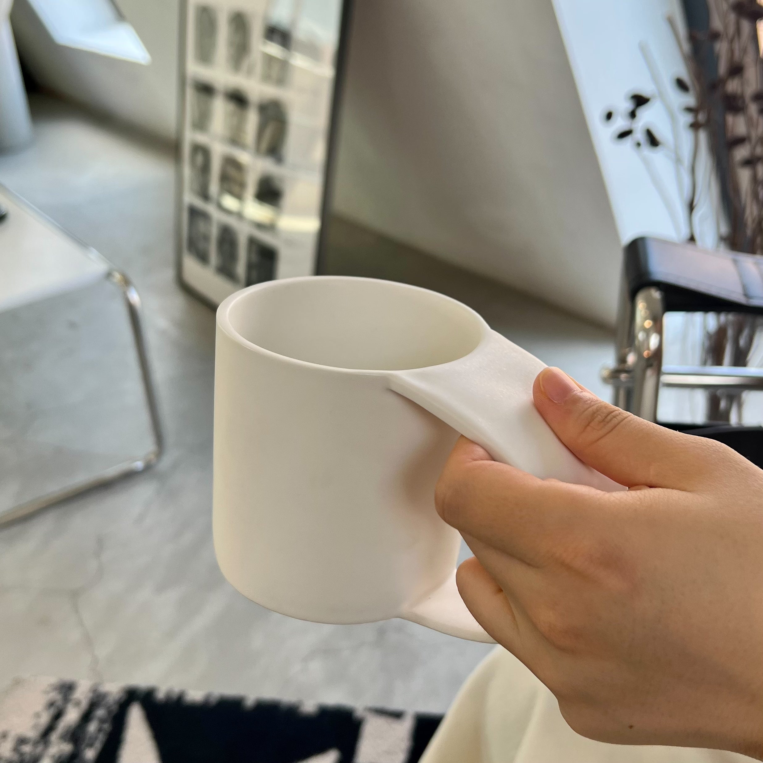Simple modern mug・plate