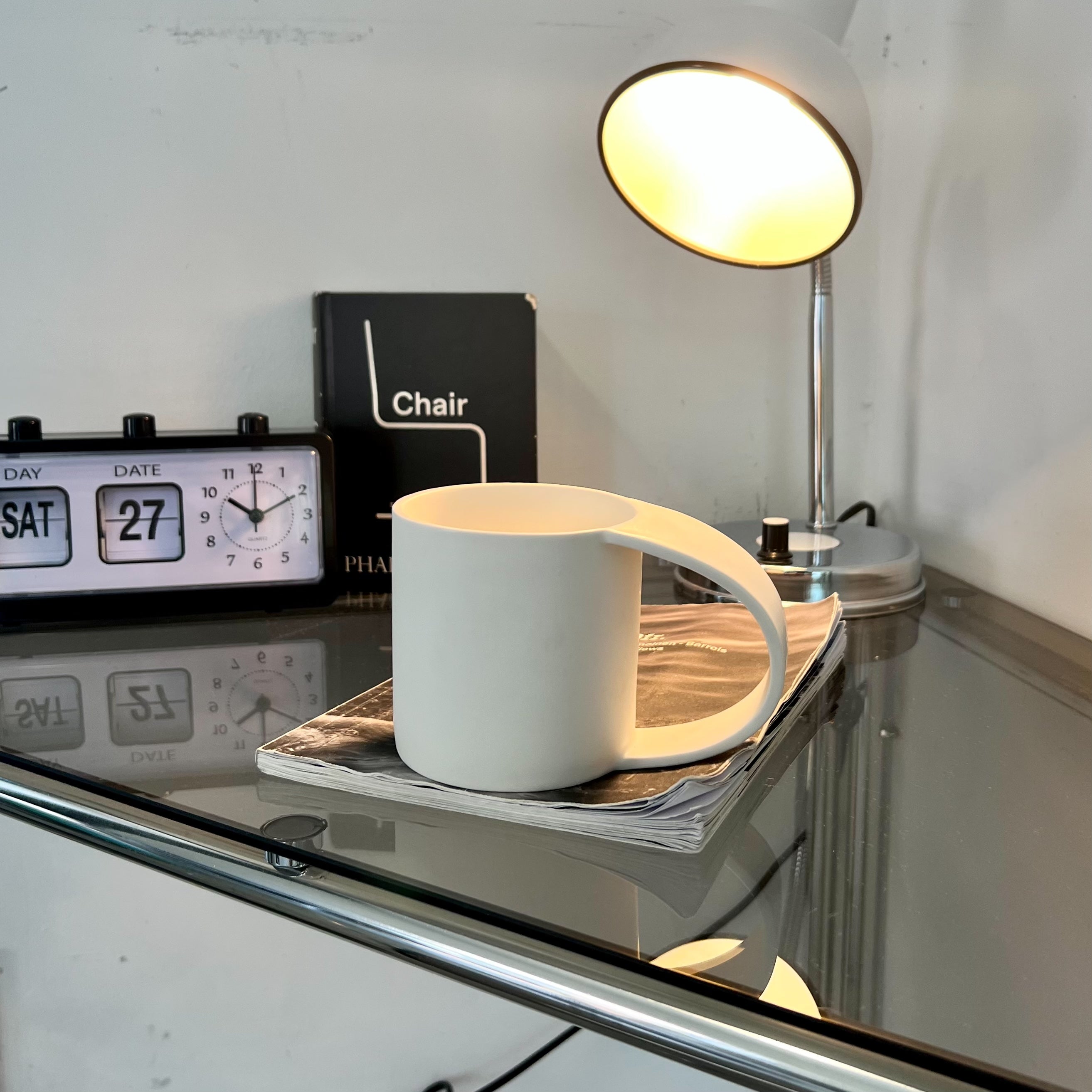Simple modern mug・plate