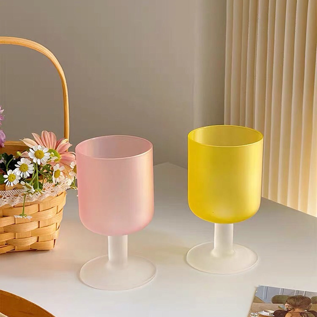 Matt pastel glass