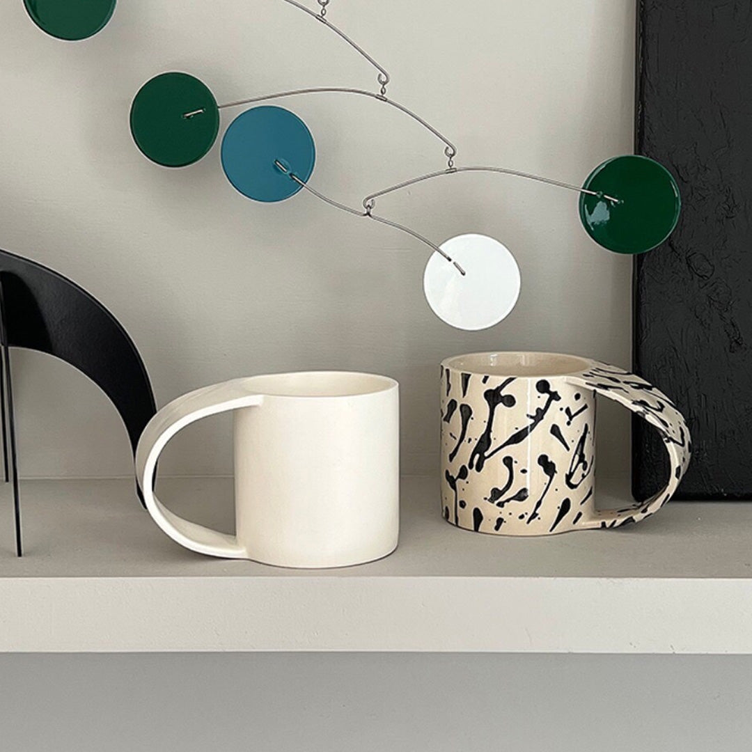 Simple modern mug・plate