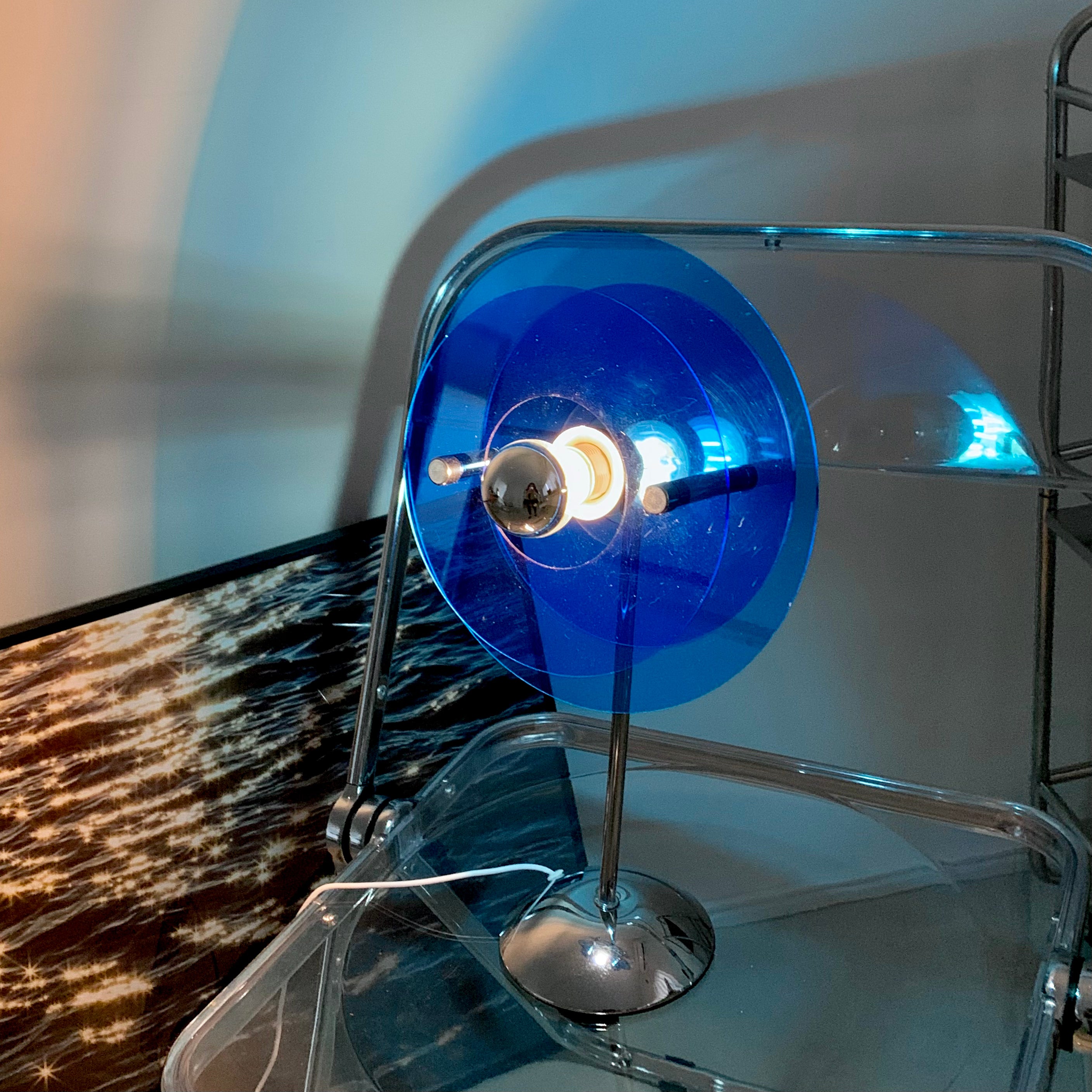 Colorful layer lamp