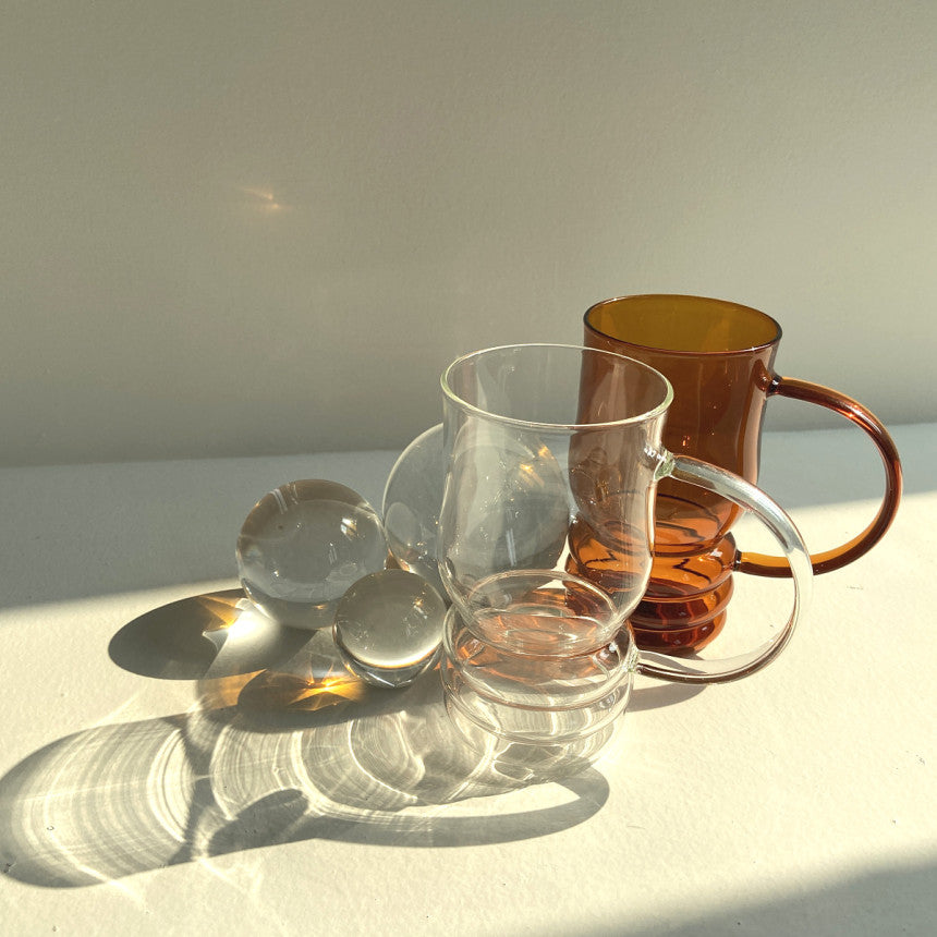 Coffee glass mug