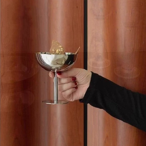 Stainless silver cup